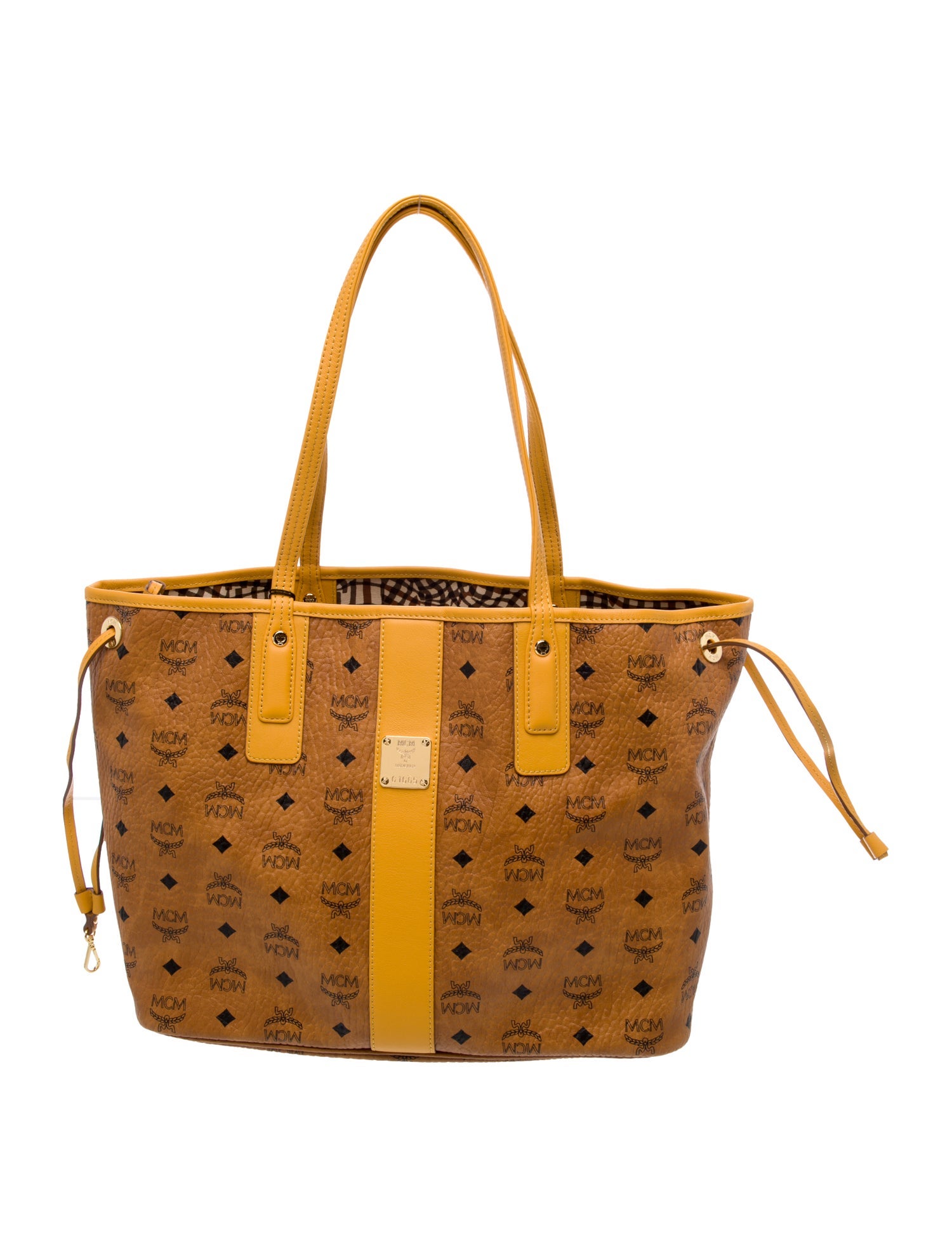 MCM Monogram Bucket Bag