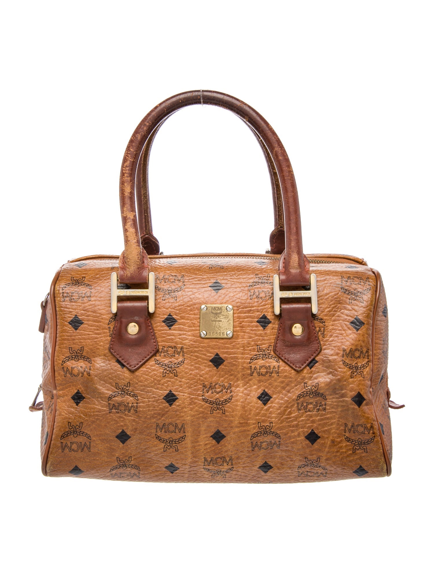MCM Top Handle Bag