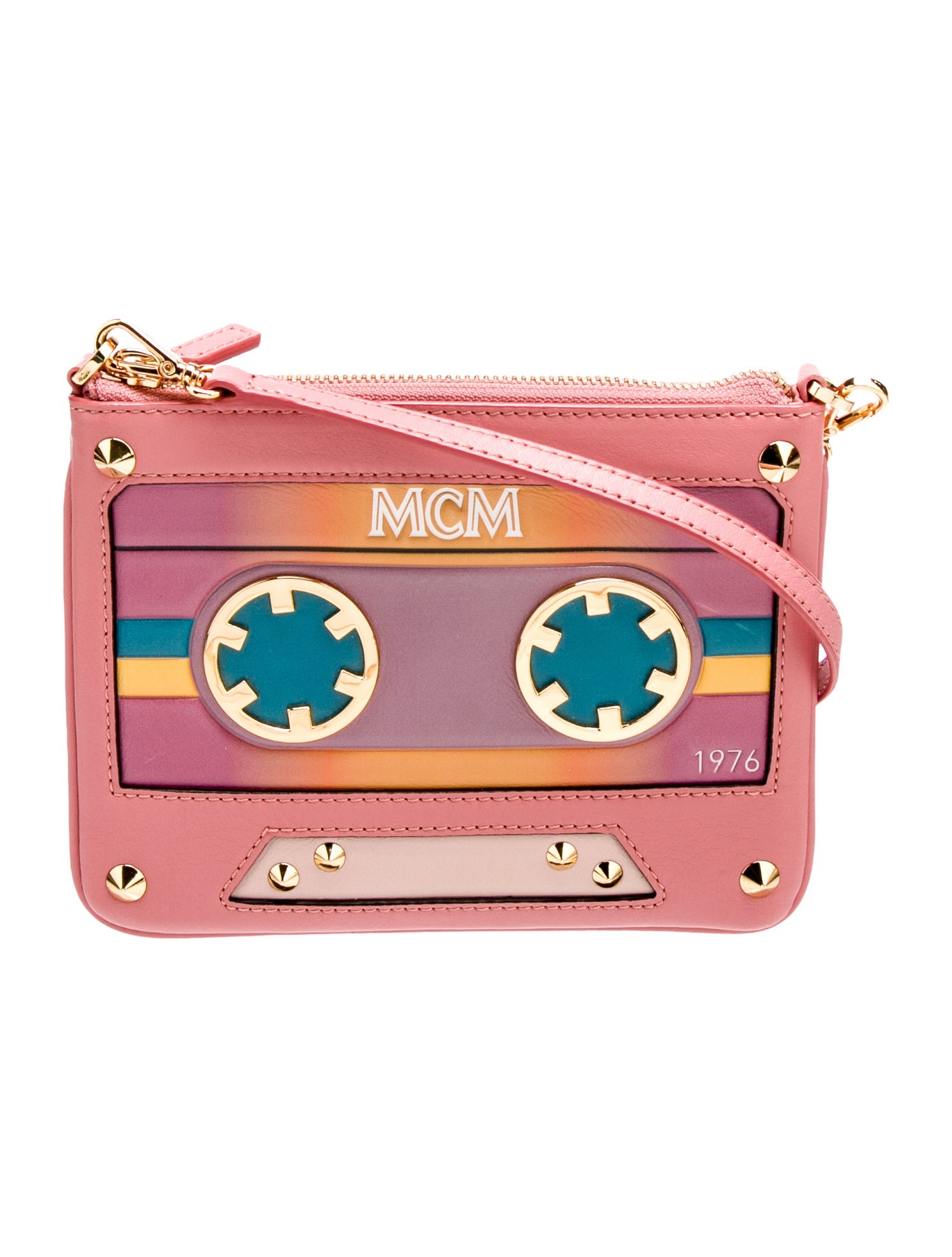 MCM Leather Crossbody Bag