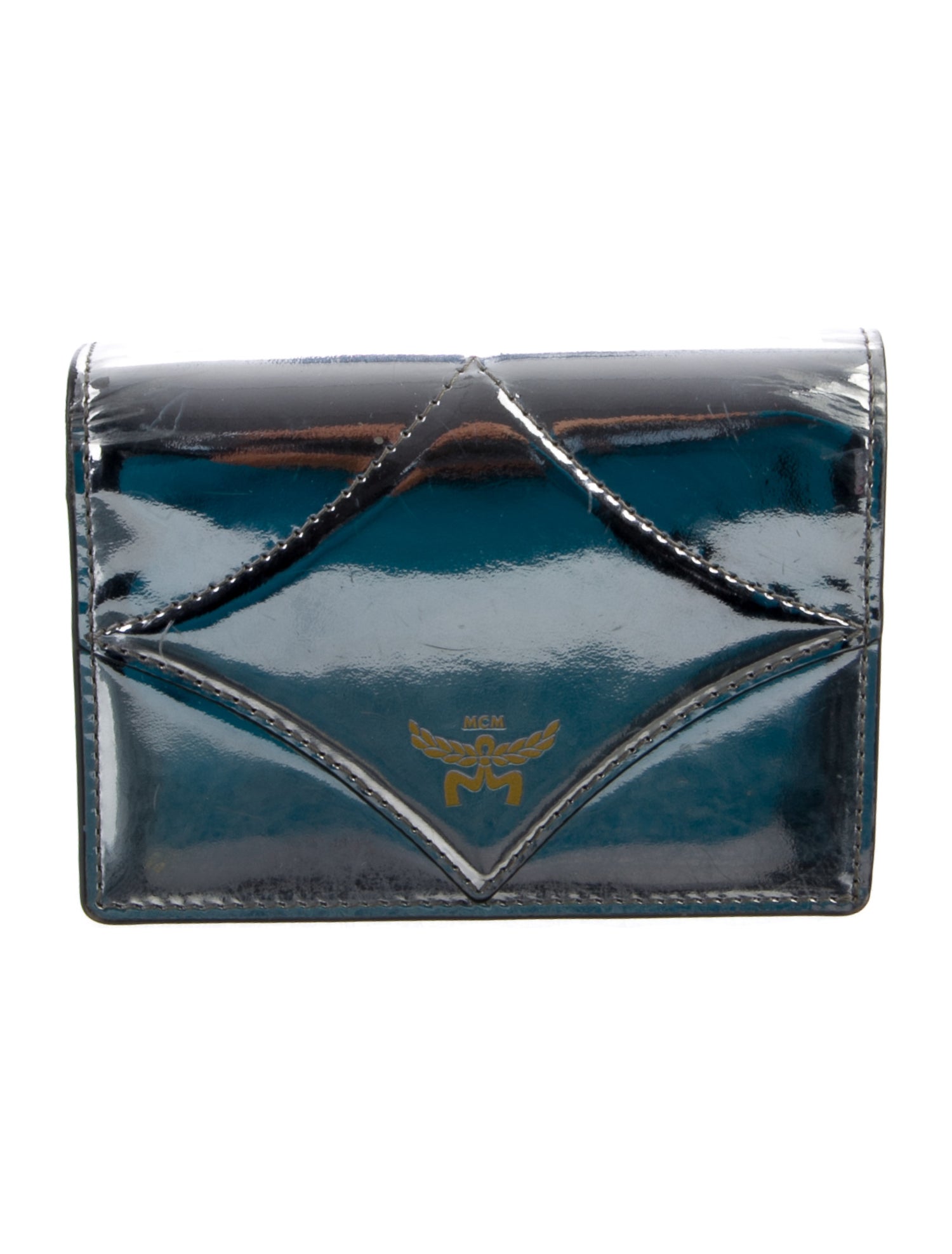 MCM Leather Wristlet