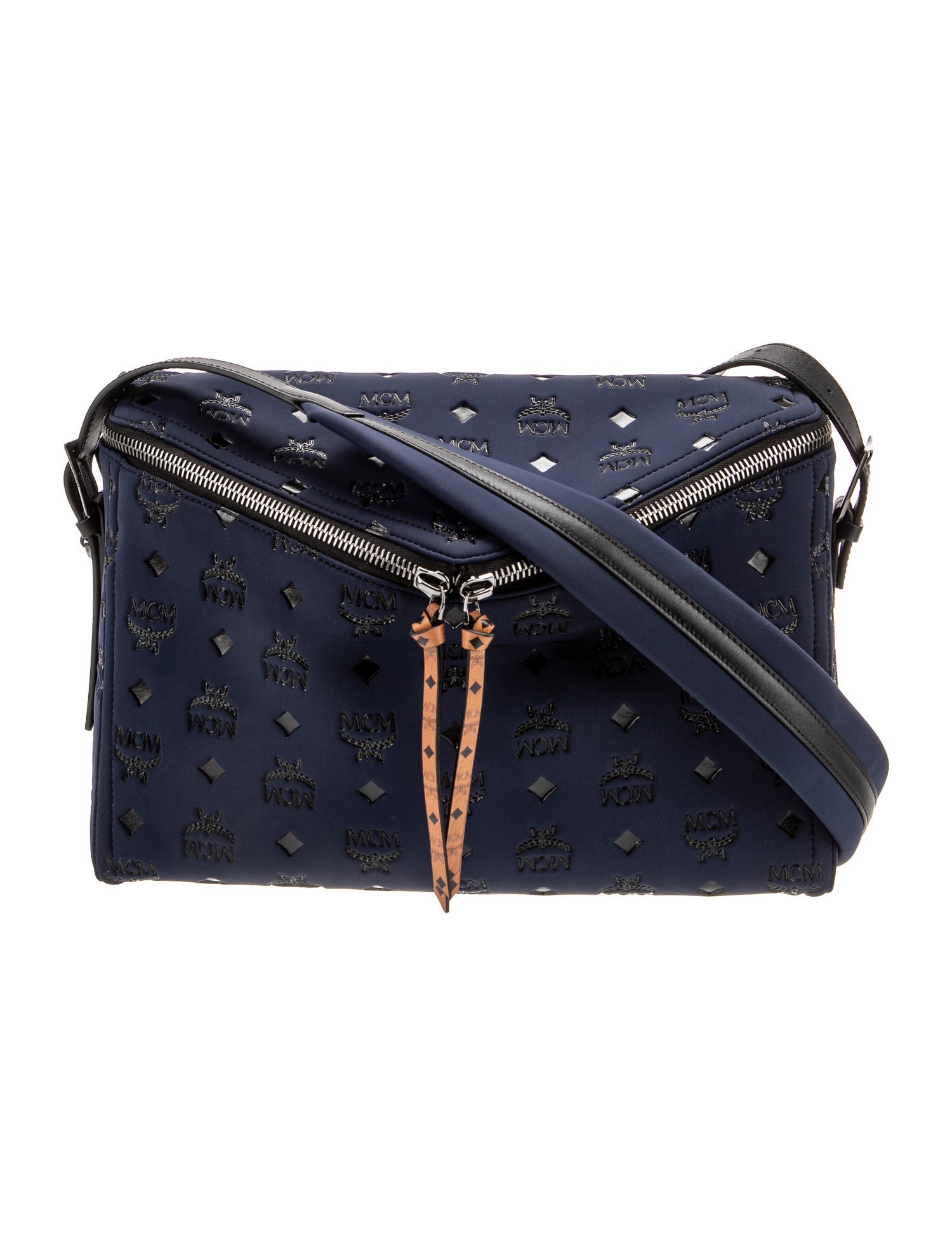 MCM Neoprene Shoulder Bag