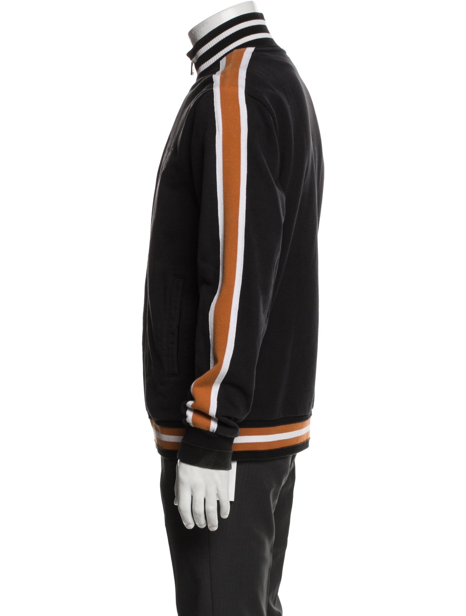 MCM Graphic Print Varsity Jacket