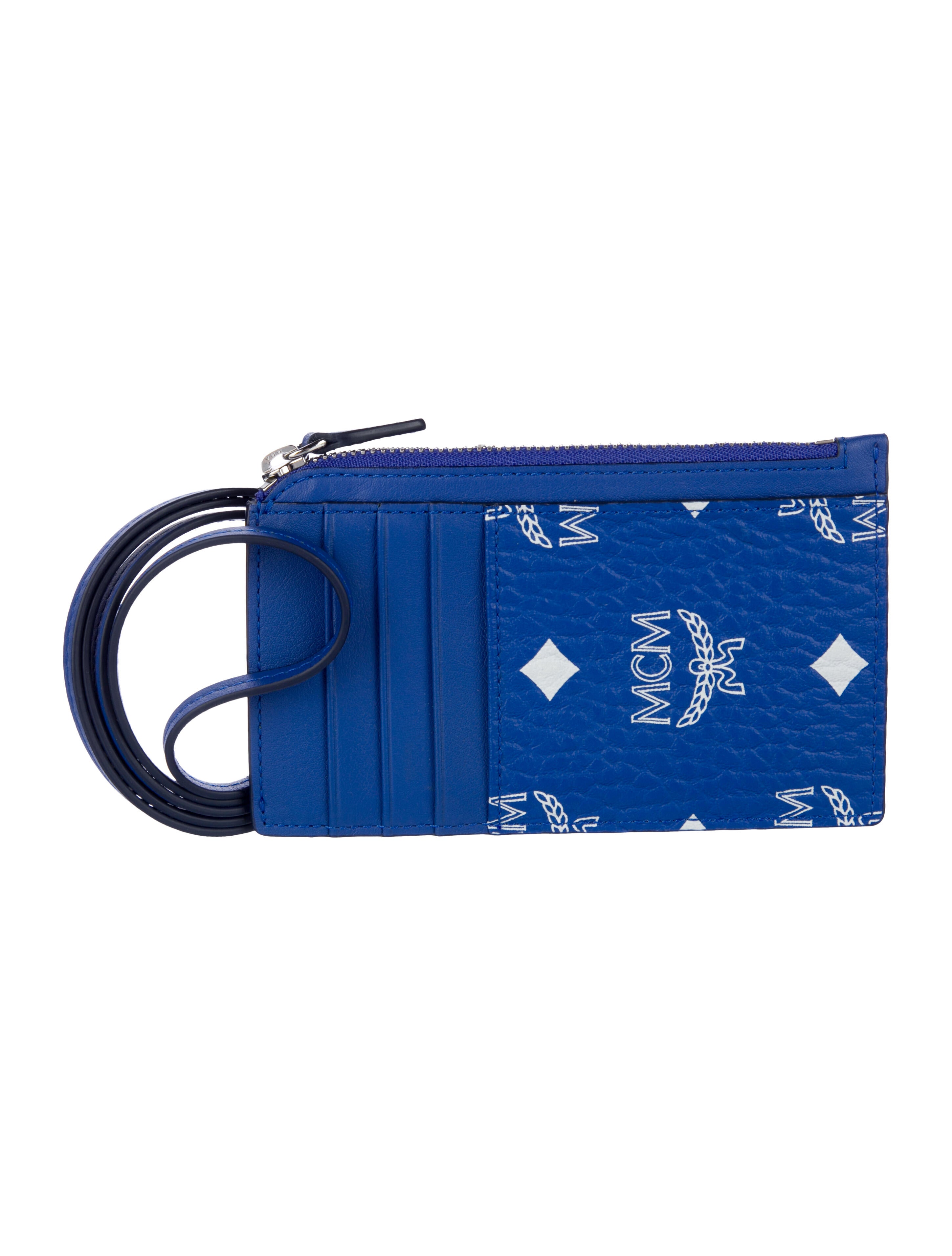 MCM Leather Printed Wristlet w/ Tags