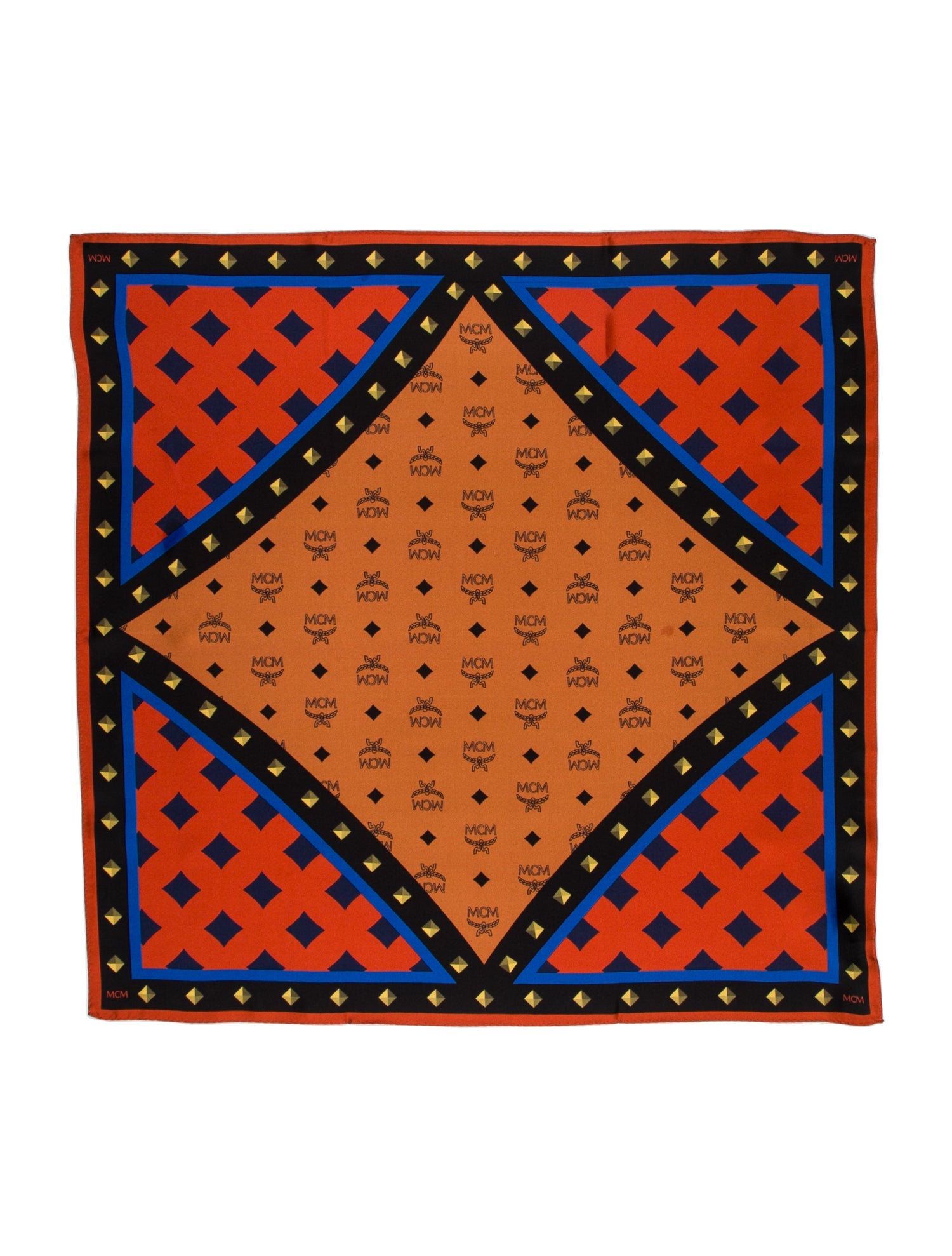MCM Silk Printed Scarf