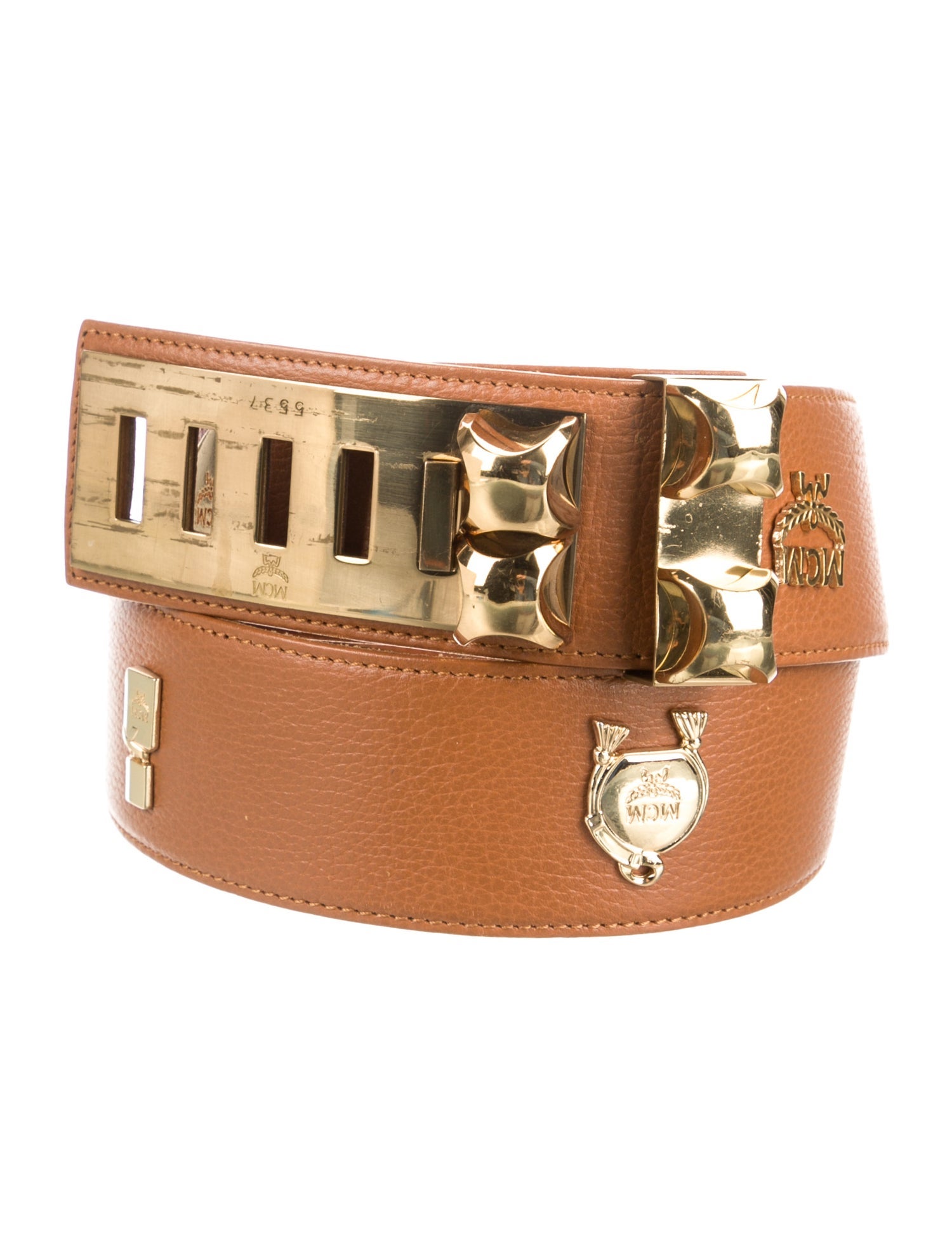 MCM Vintage Leather Belt