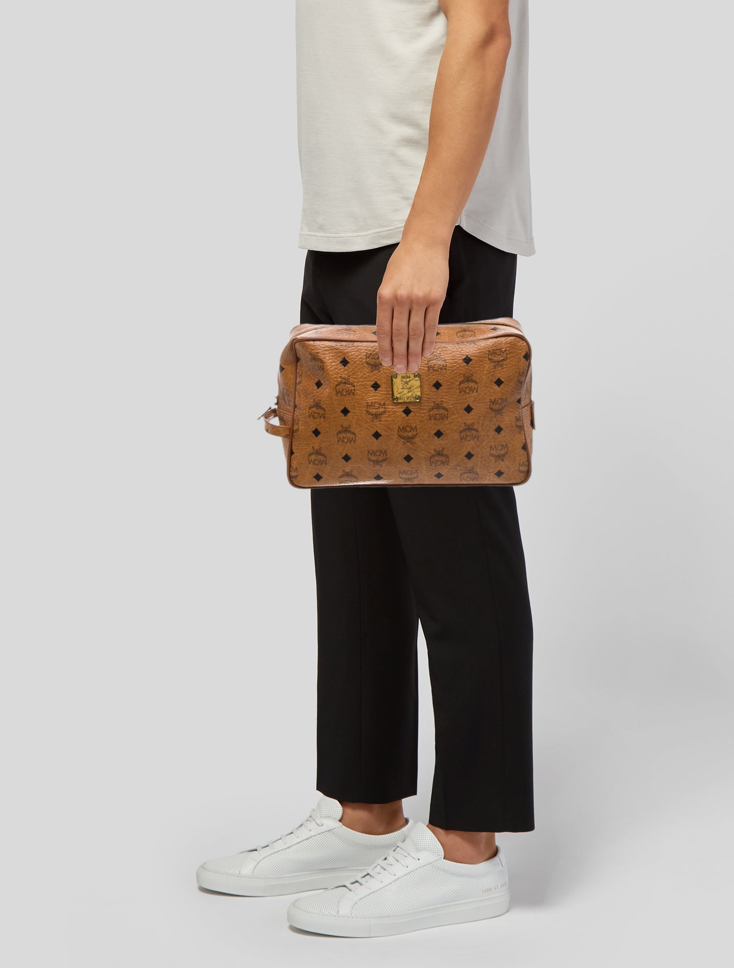 MCM Visetos Pouch Vintage