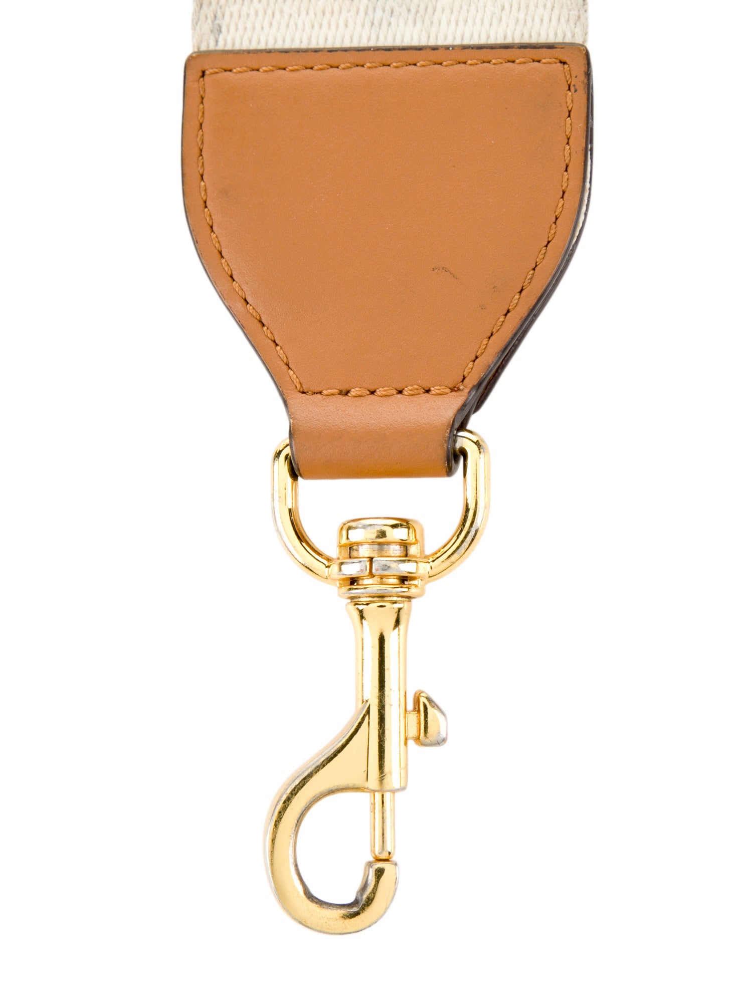 MCM Printed Canvas Bag Strap