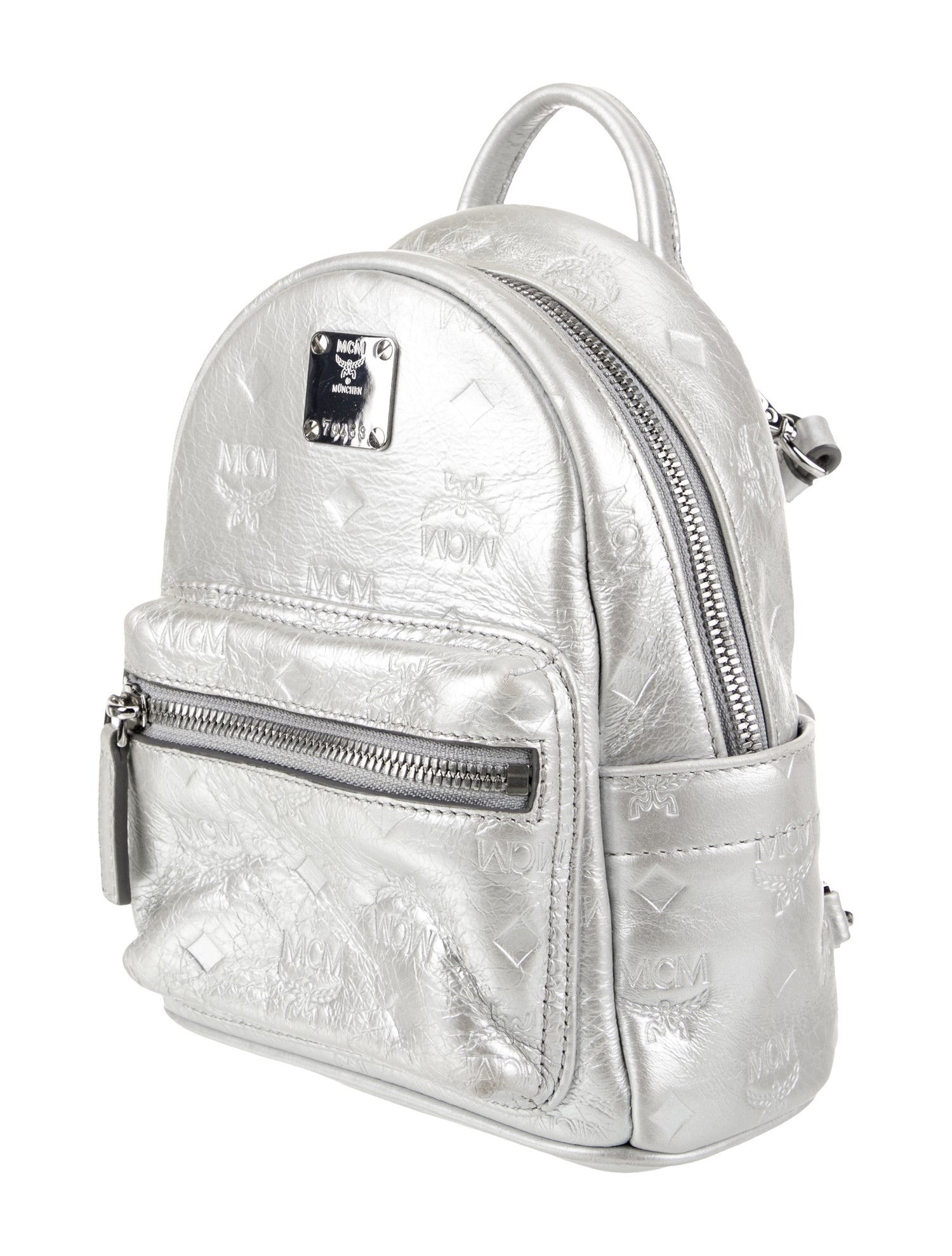 MCM Leather Backpack