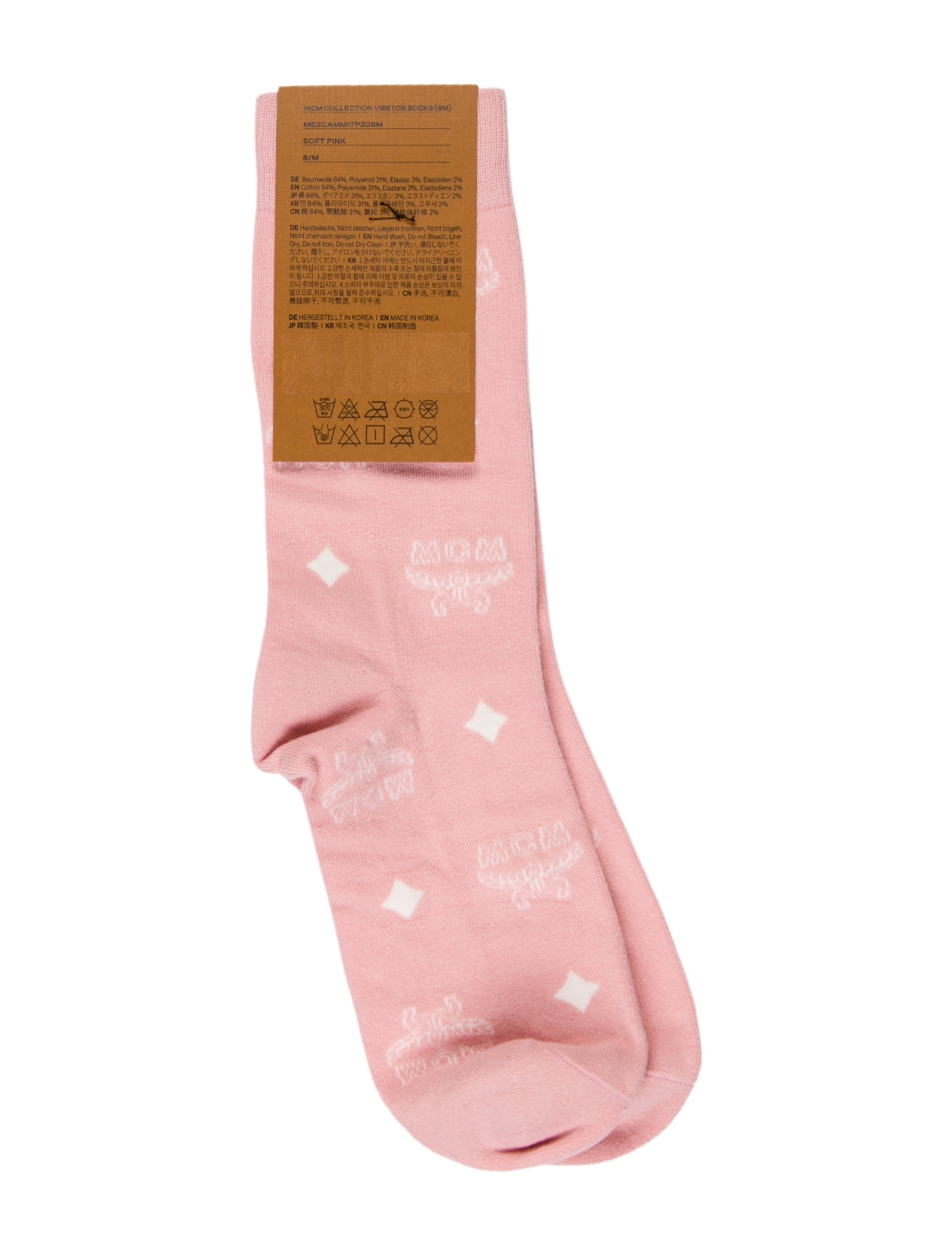 MCM Patterned Socks w/Tags