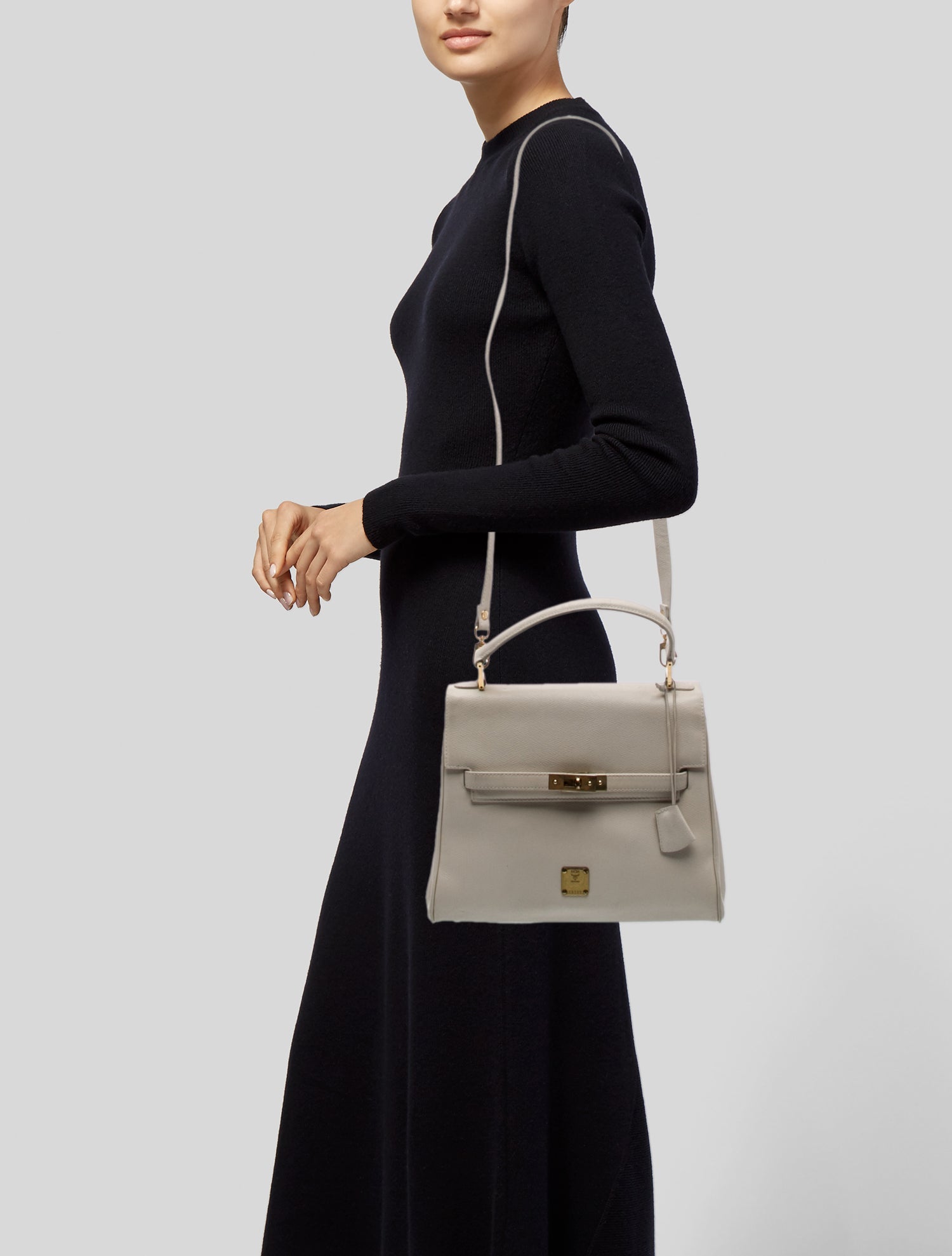 MCM Leather Crossbody Bag