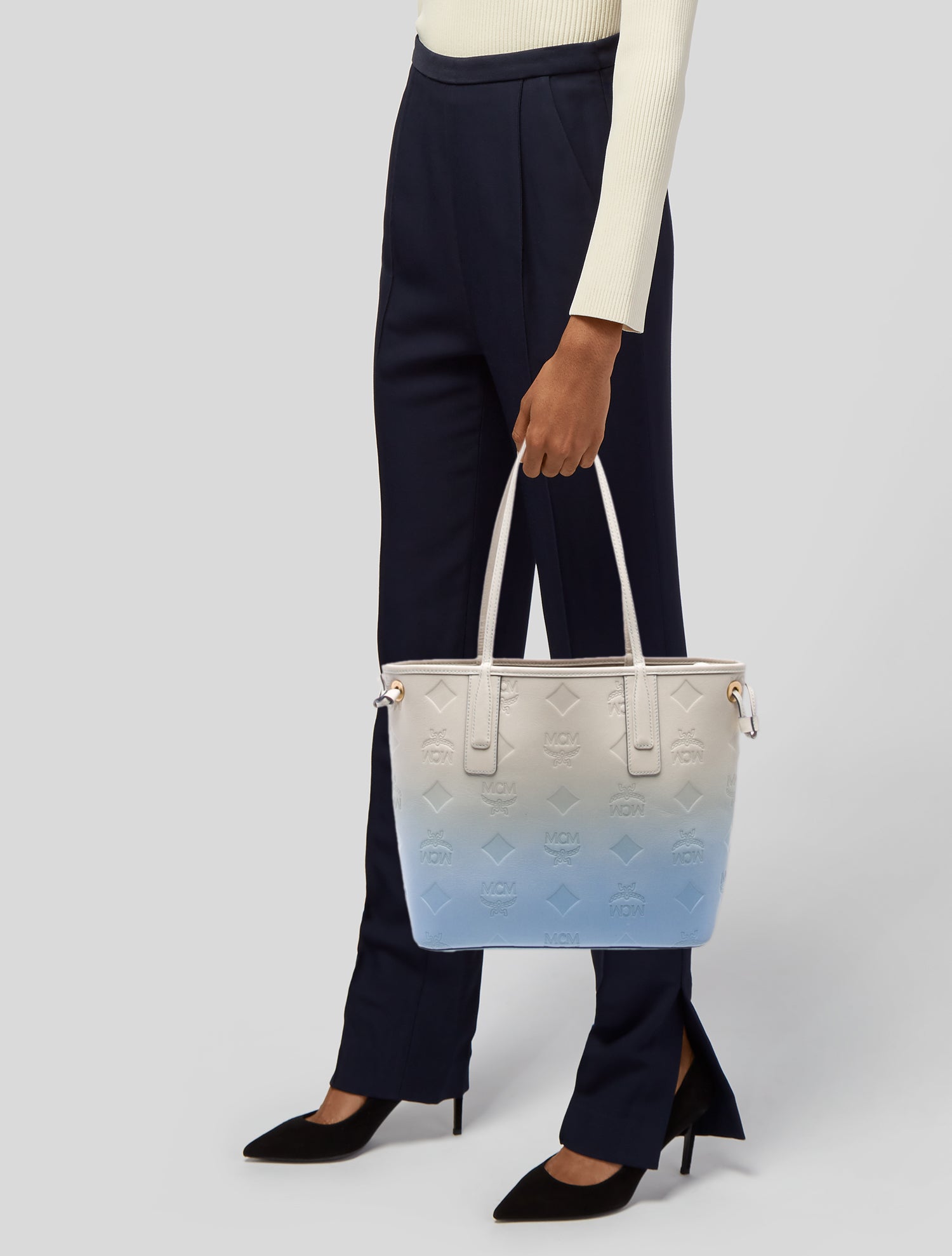 MCM Leather Tote