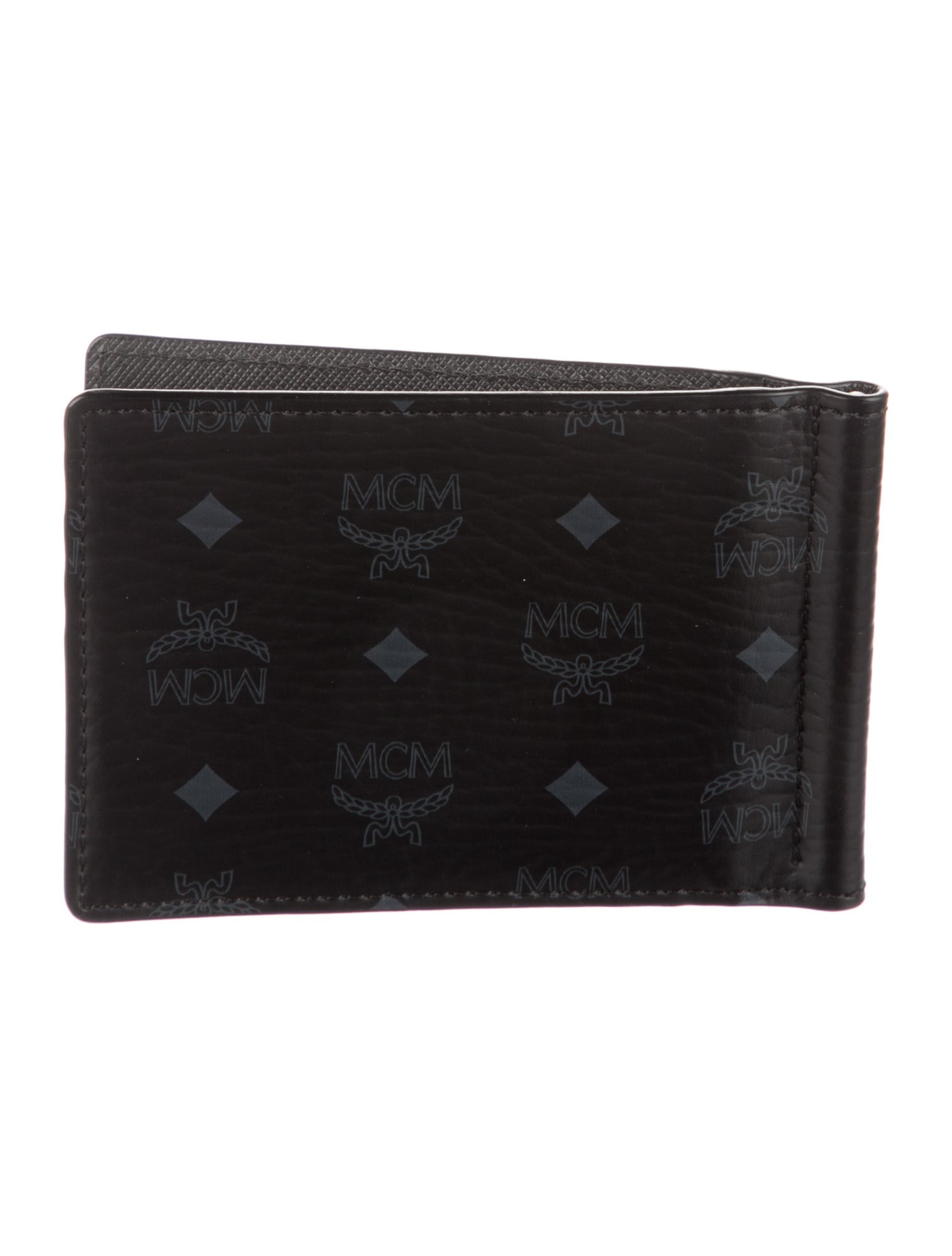 MCM Leather Printed Bifold Wallet