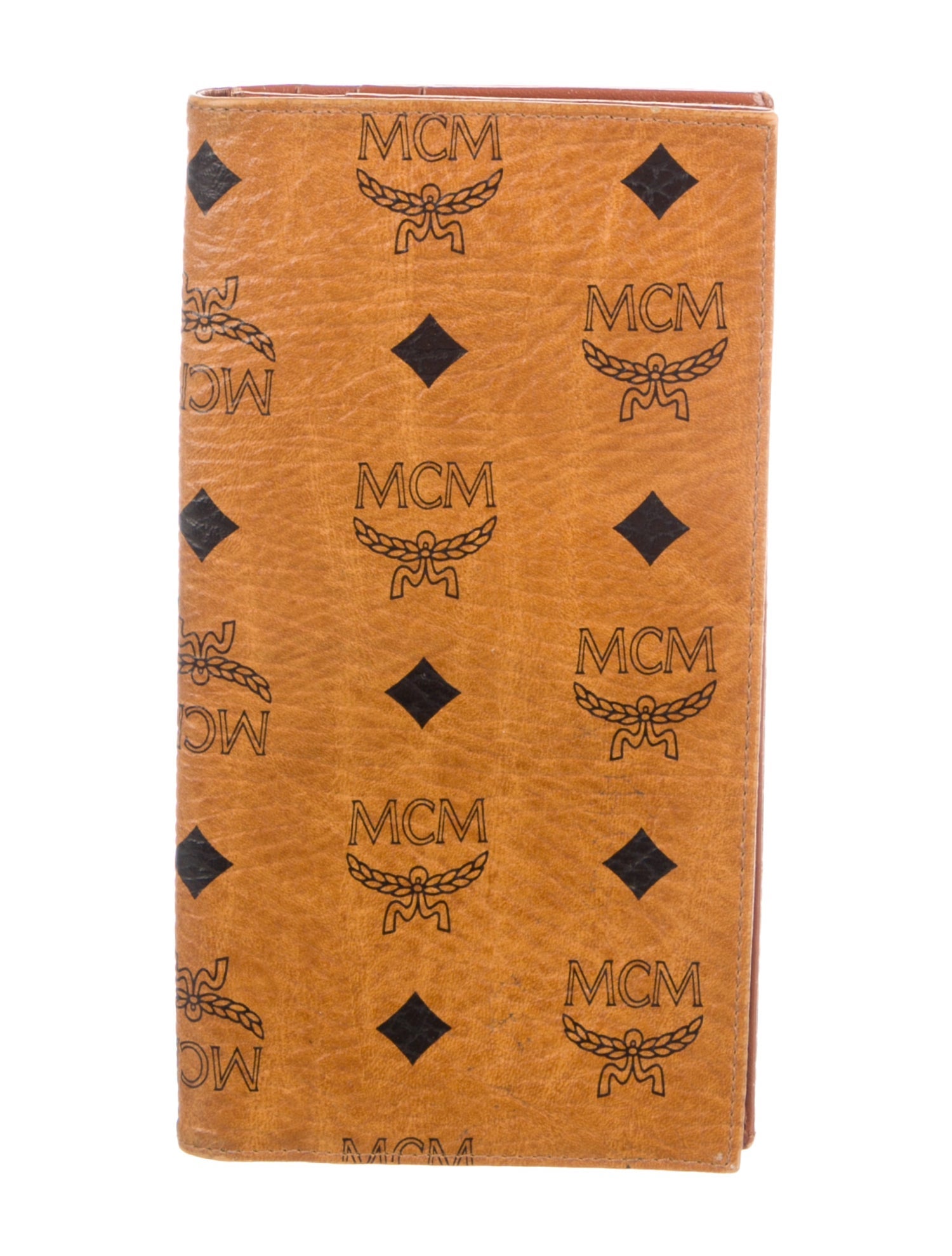 MCM Leather Printed Bifold Wallet