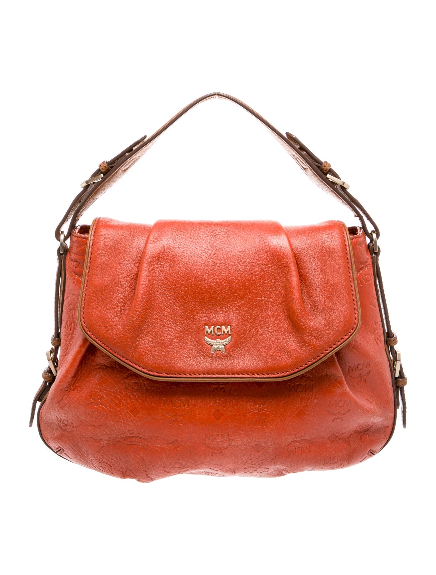 MCM Leather Shoulder Bag