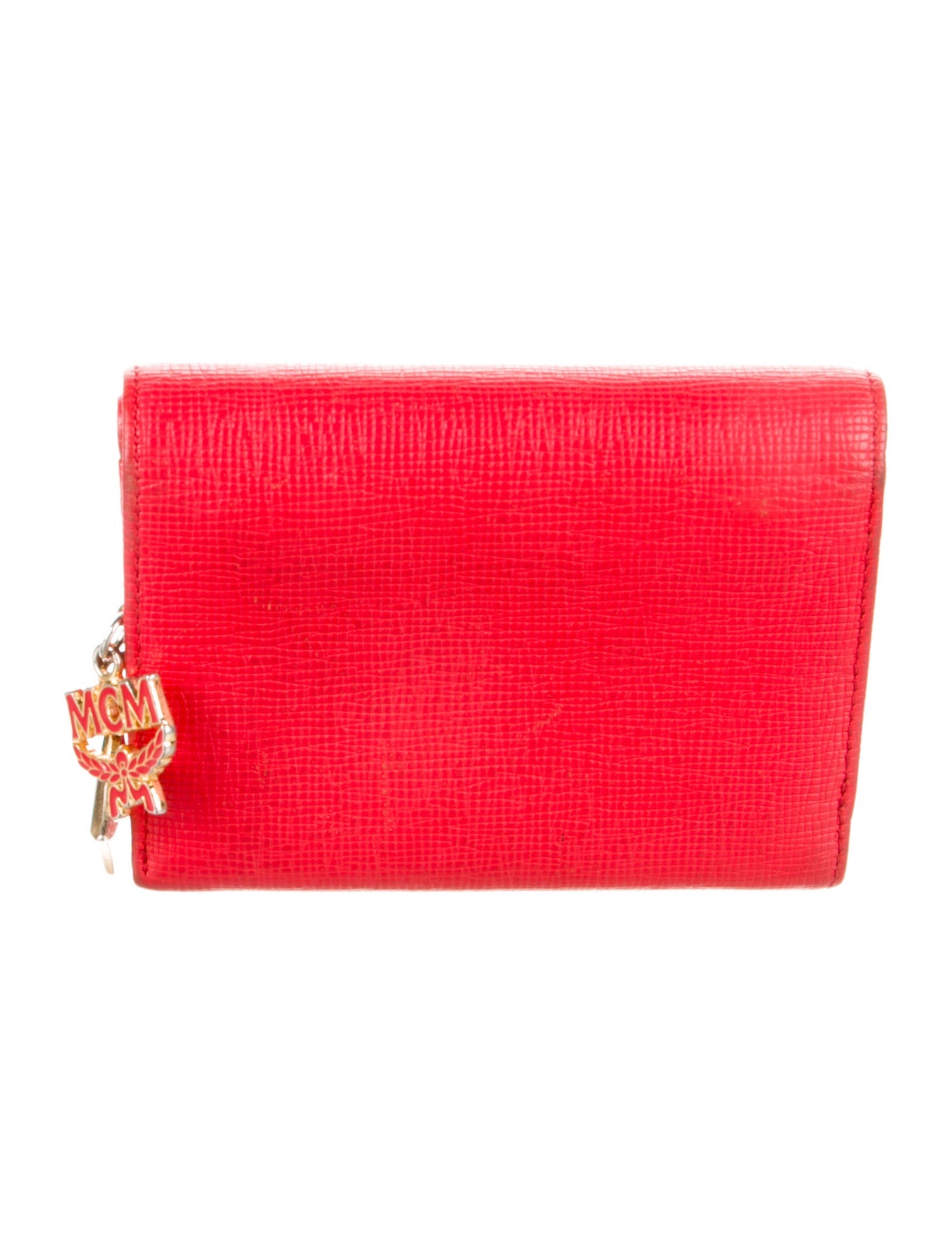 MCM Leather Trifold Wallet