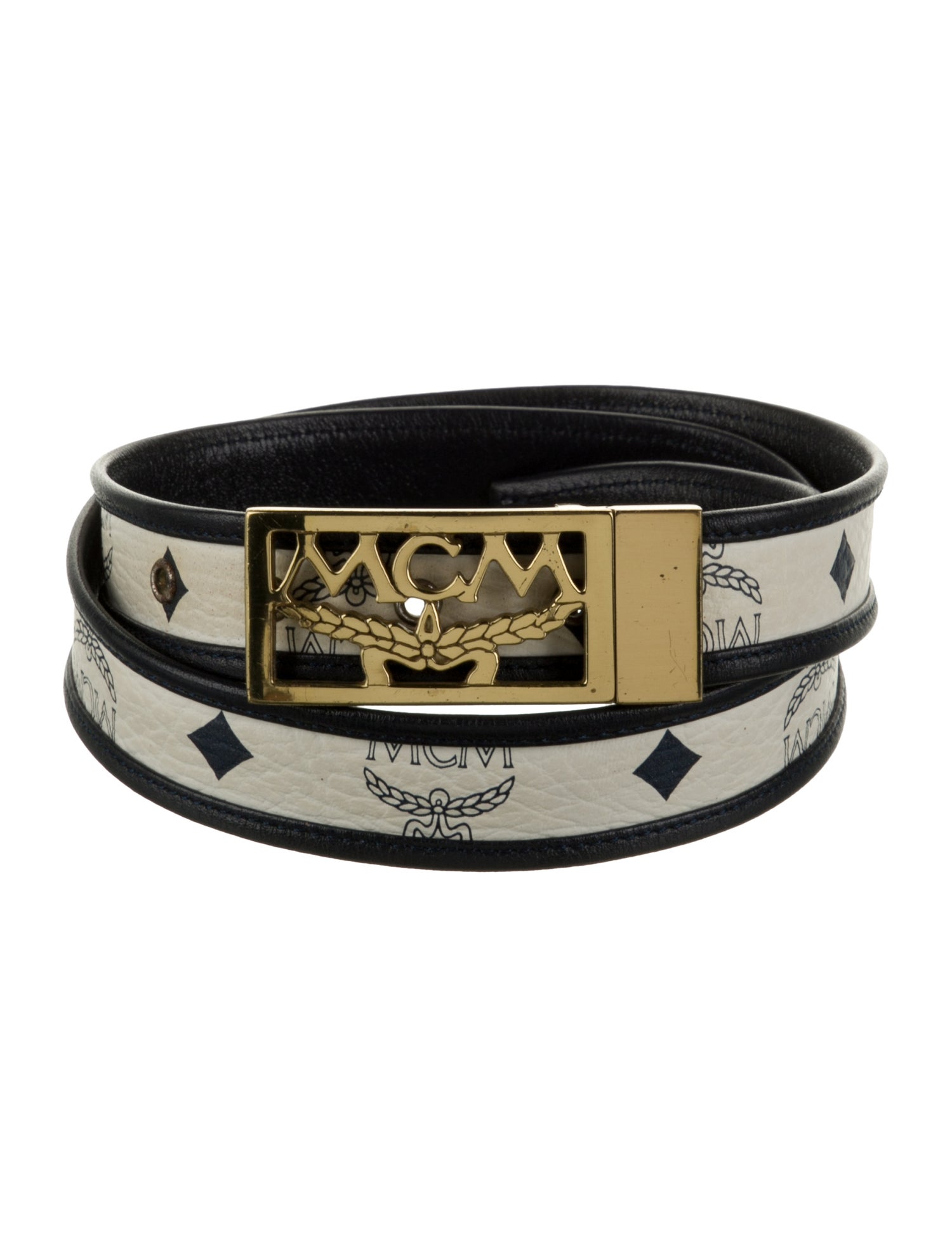 MCM Leather Waist Belt