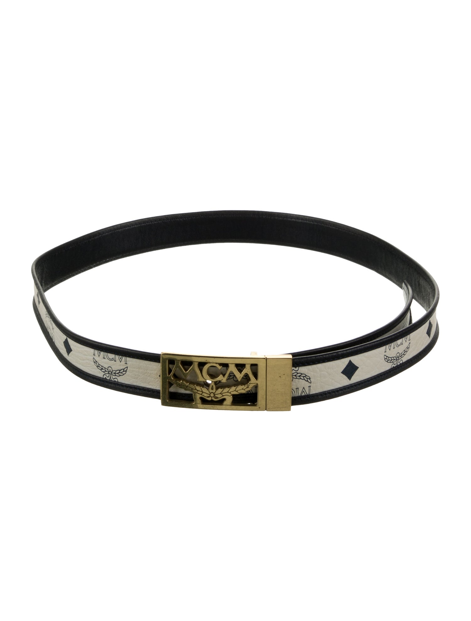 MCM Leather Waist Belt