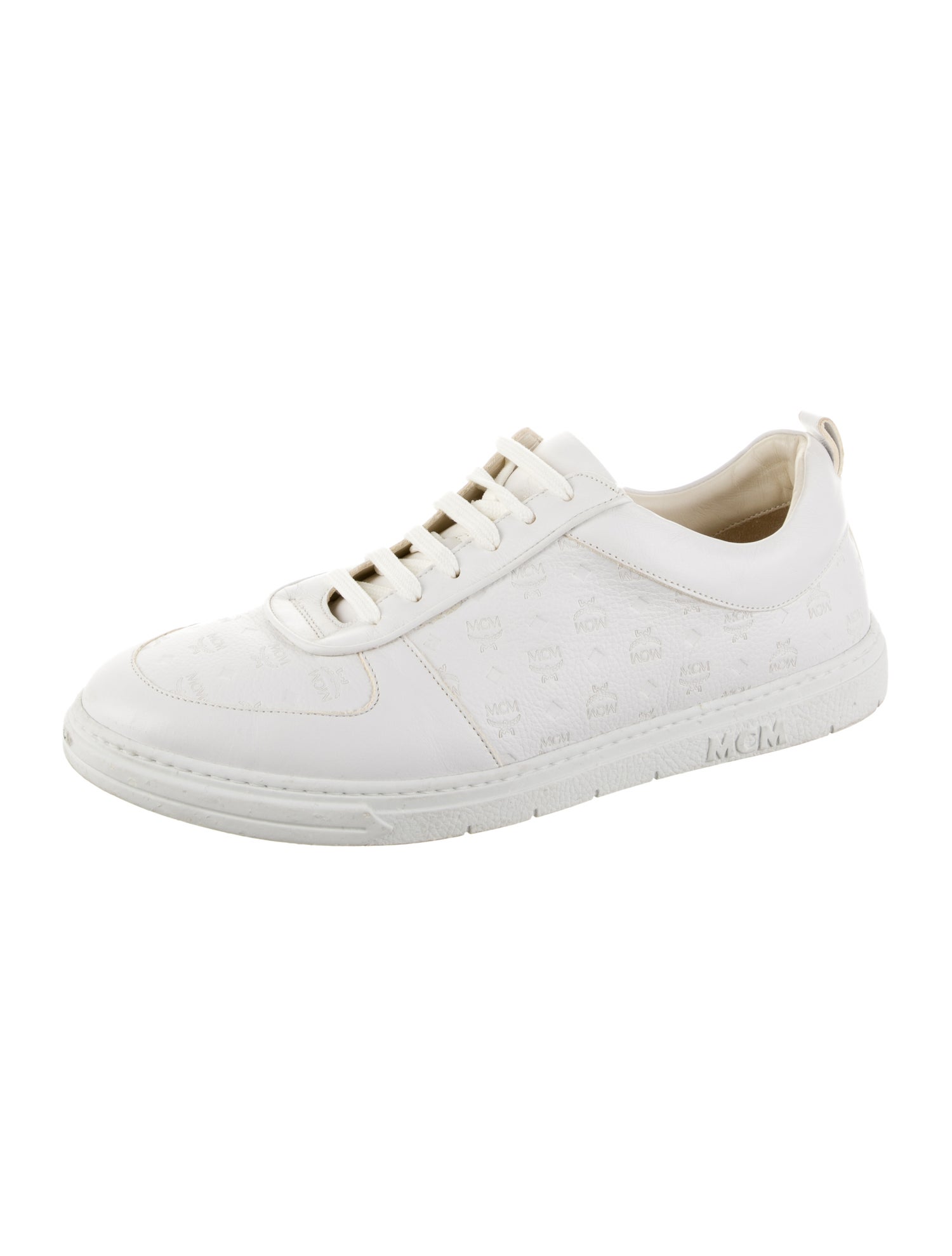 MCM Leather Sneakers
