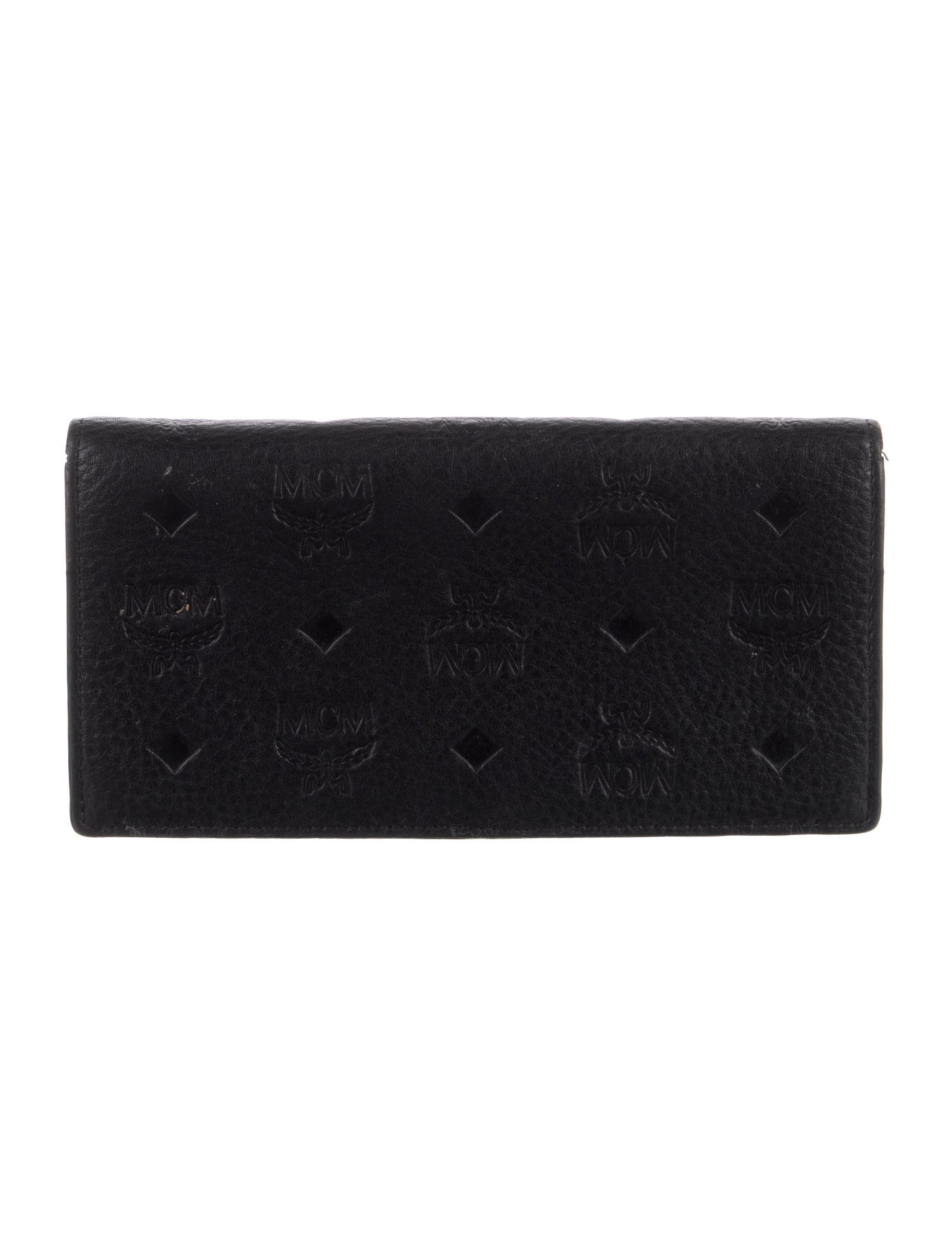 MCM Leather Continental Wallet