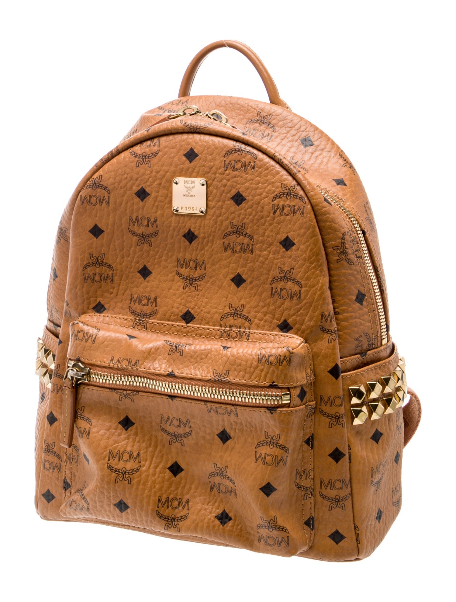 MCM Leather Backpack