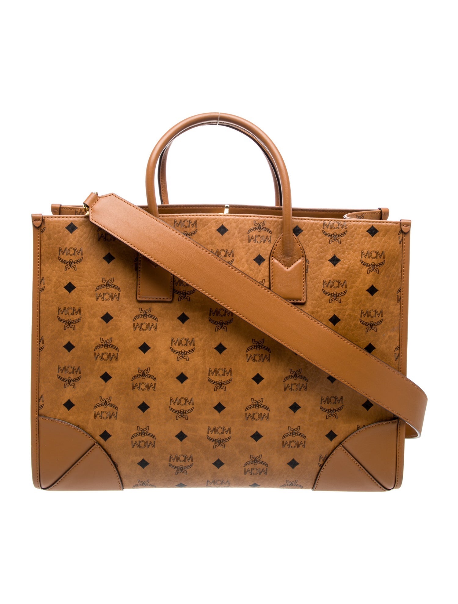 MCM Visetos Crossbody Bag