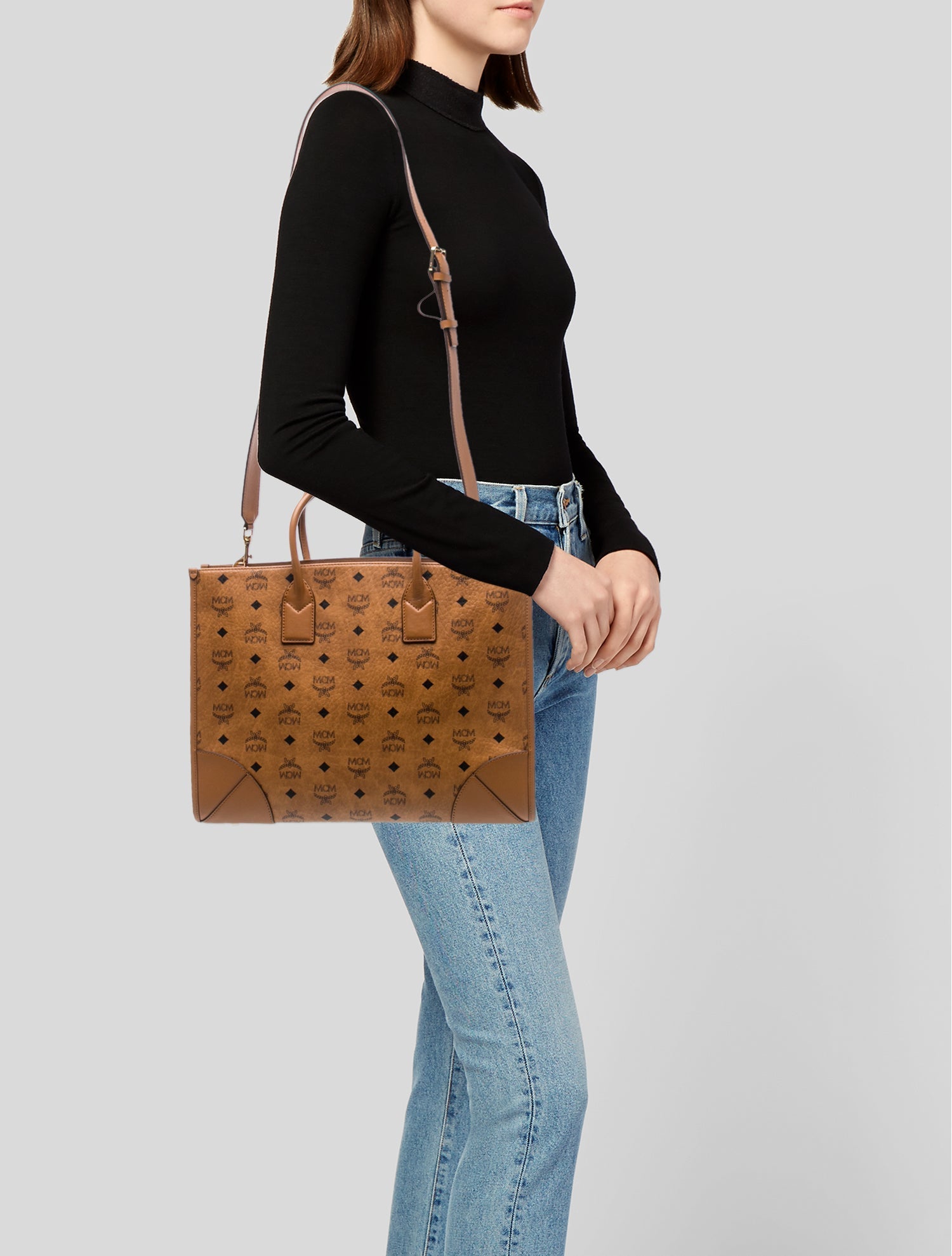 MCM Visetos Crossbody Bag