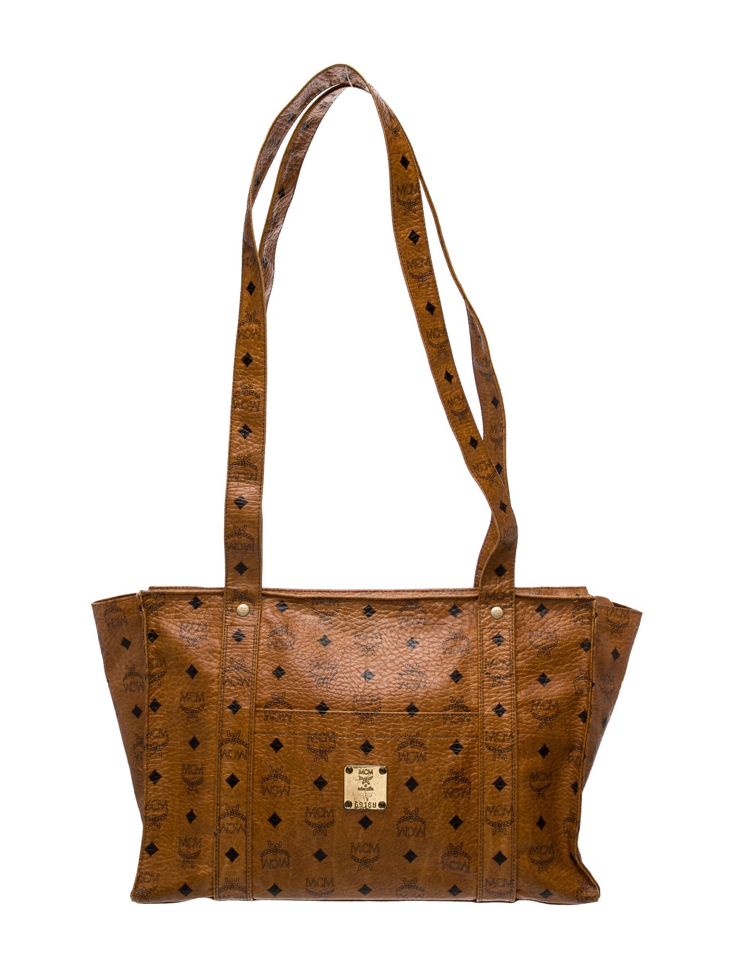MCM Leather Shoulder Bag