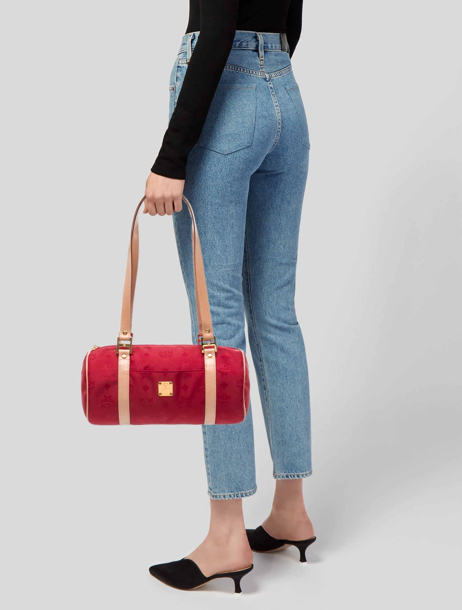 MCM Visetos Shoulder Bag