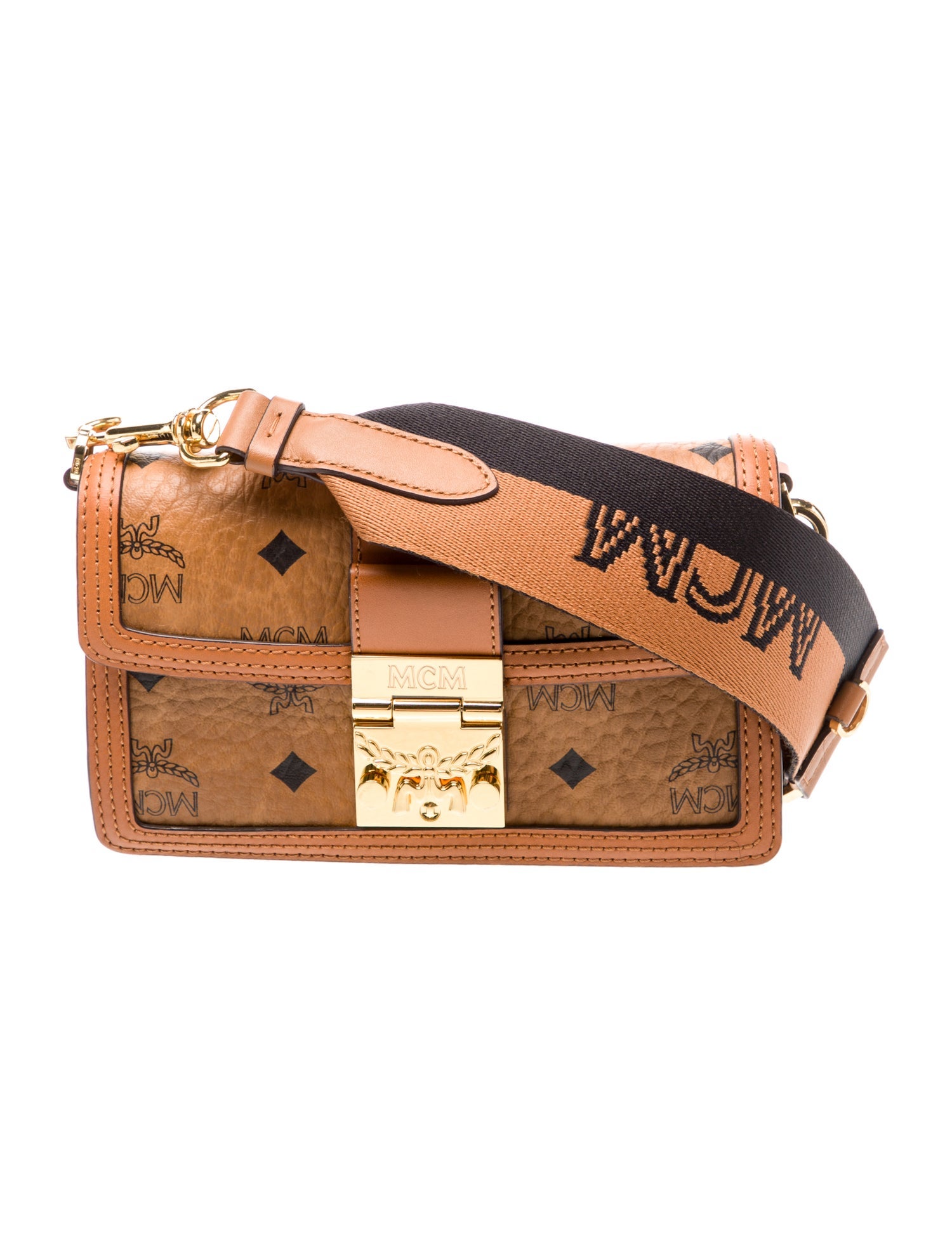 MCM Leather Shoulder Bag