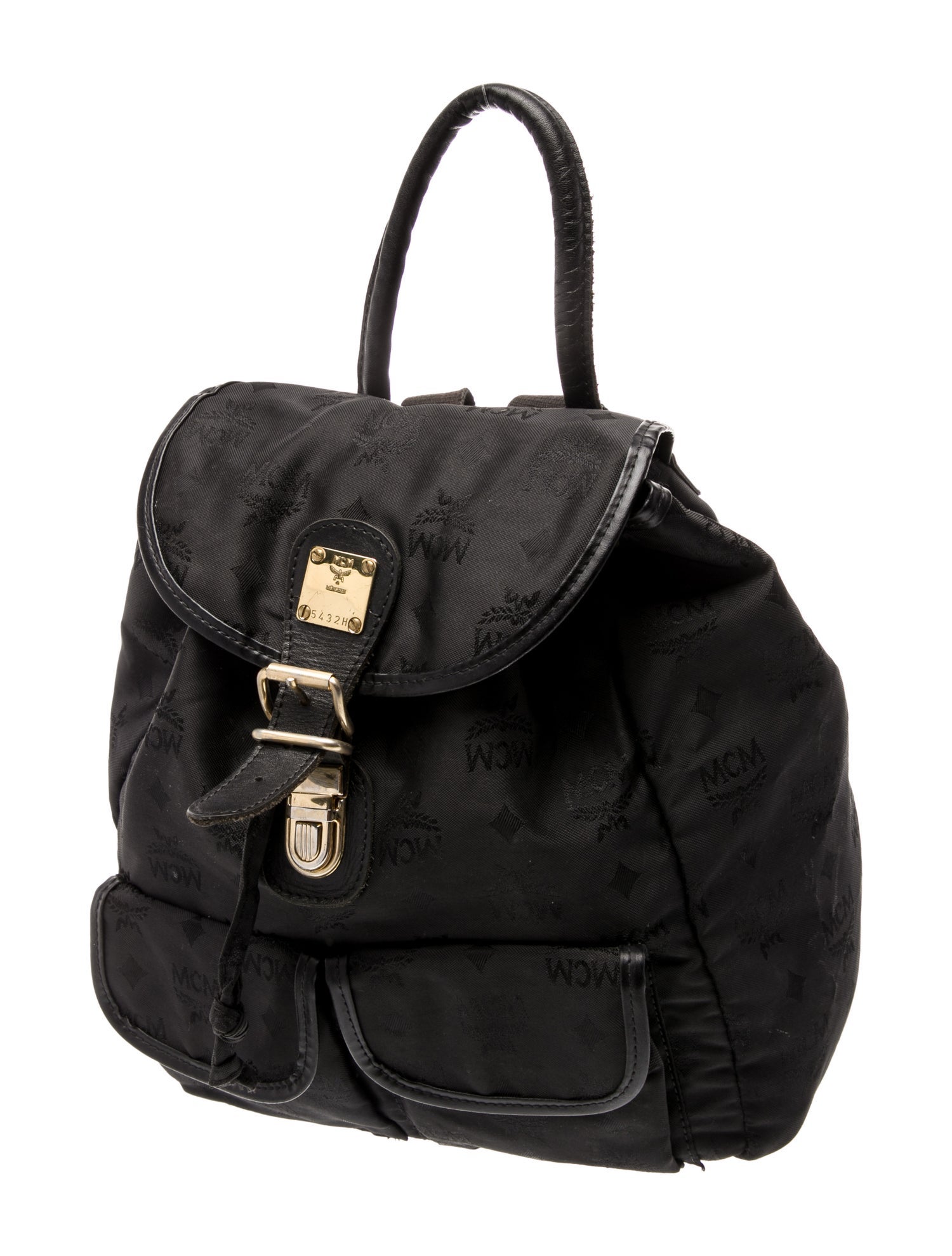 MCM Nylon Backpack