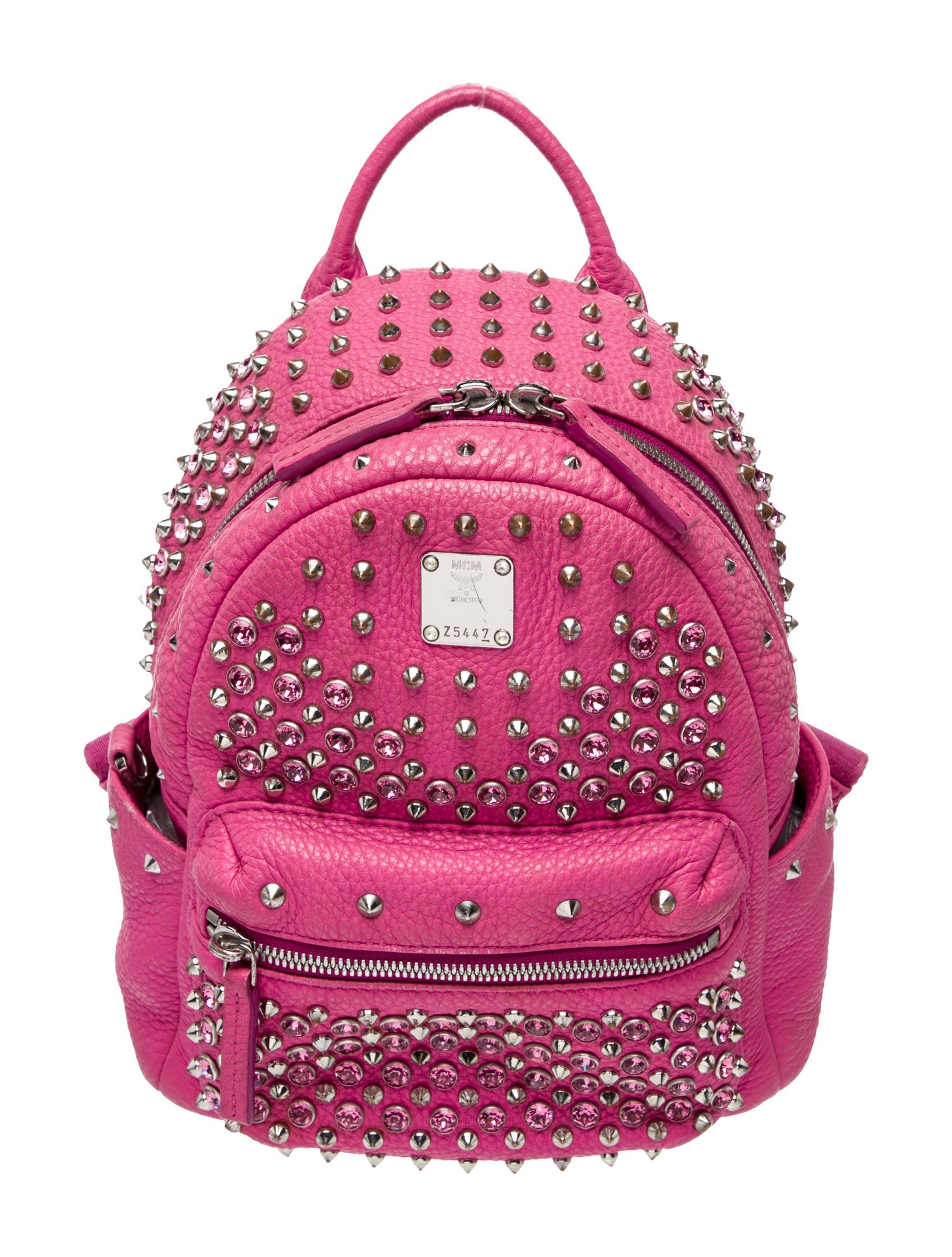 MCM Leather Backpack