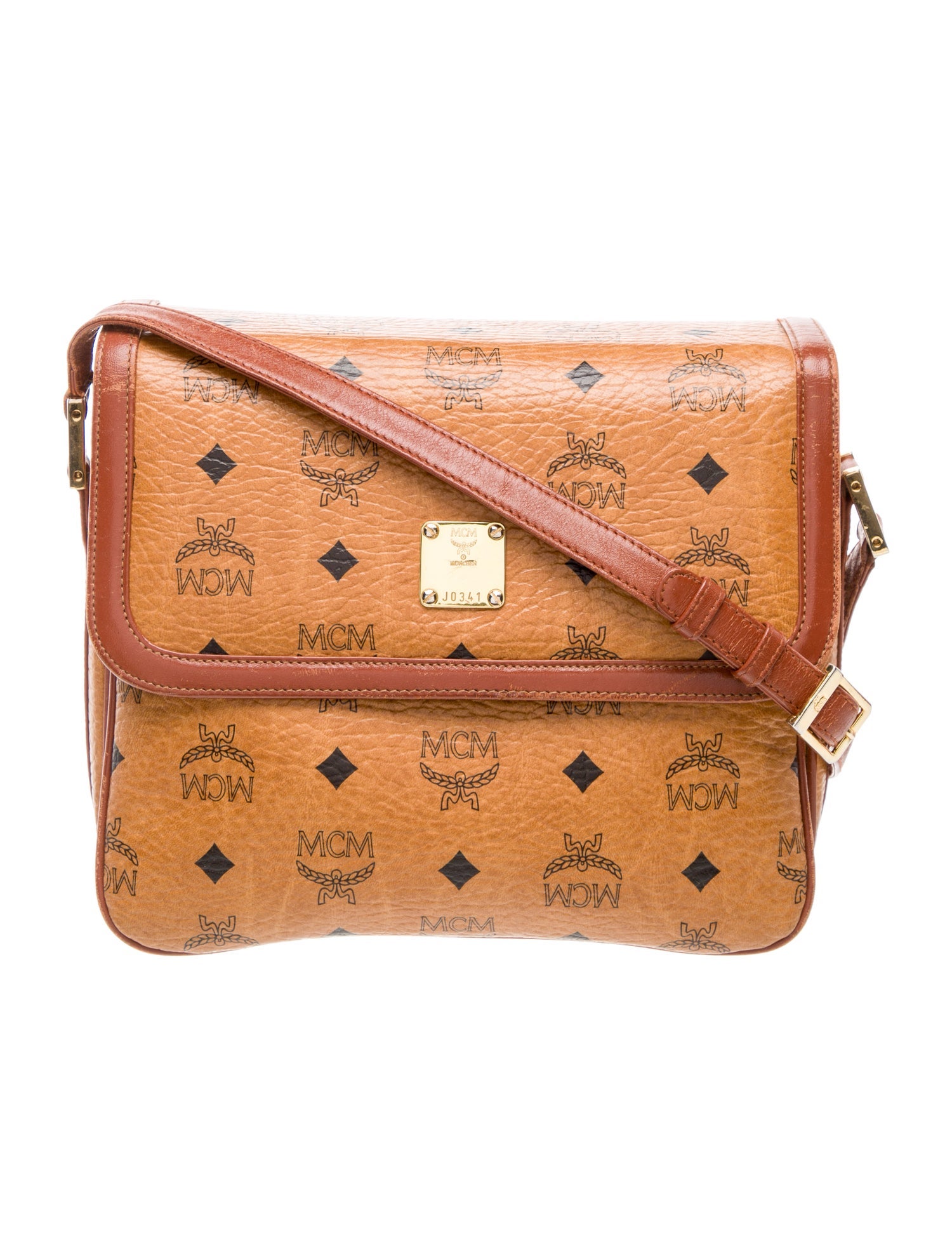 MCM Leather Crossbody Bag