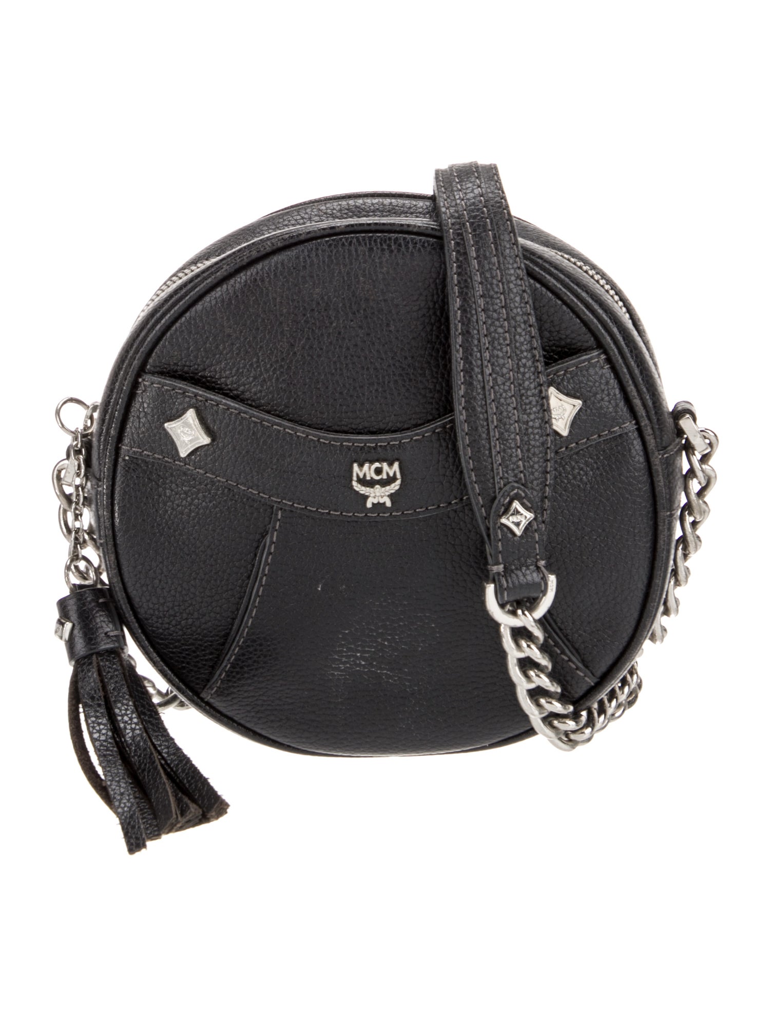 MCM Leather Crossbody Bag