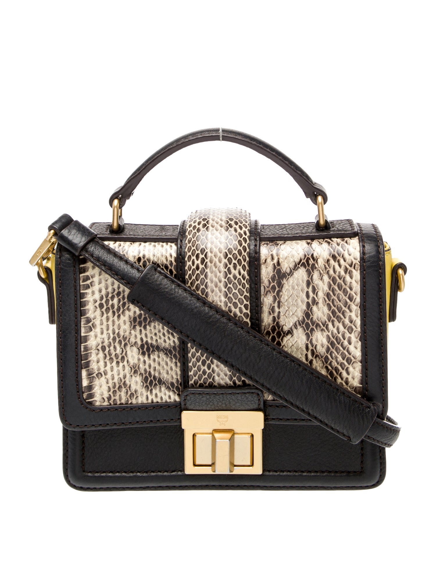 MCM Leather Shoulder Bag