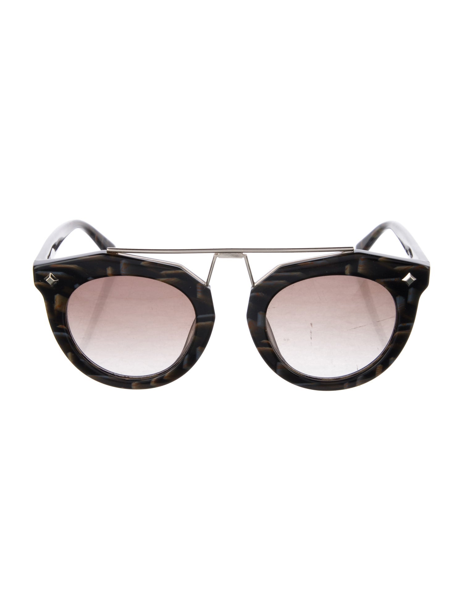 MCM Oversize Gradient Sunglasses