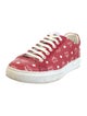 MCM Monogram Pattern Sneakers
