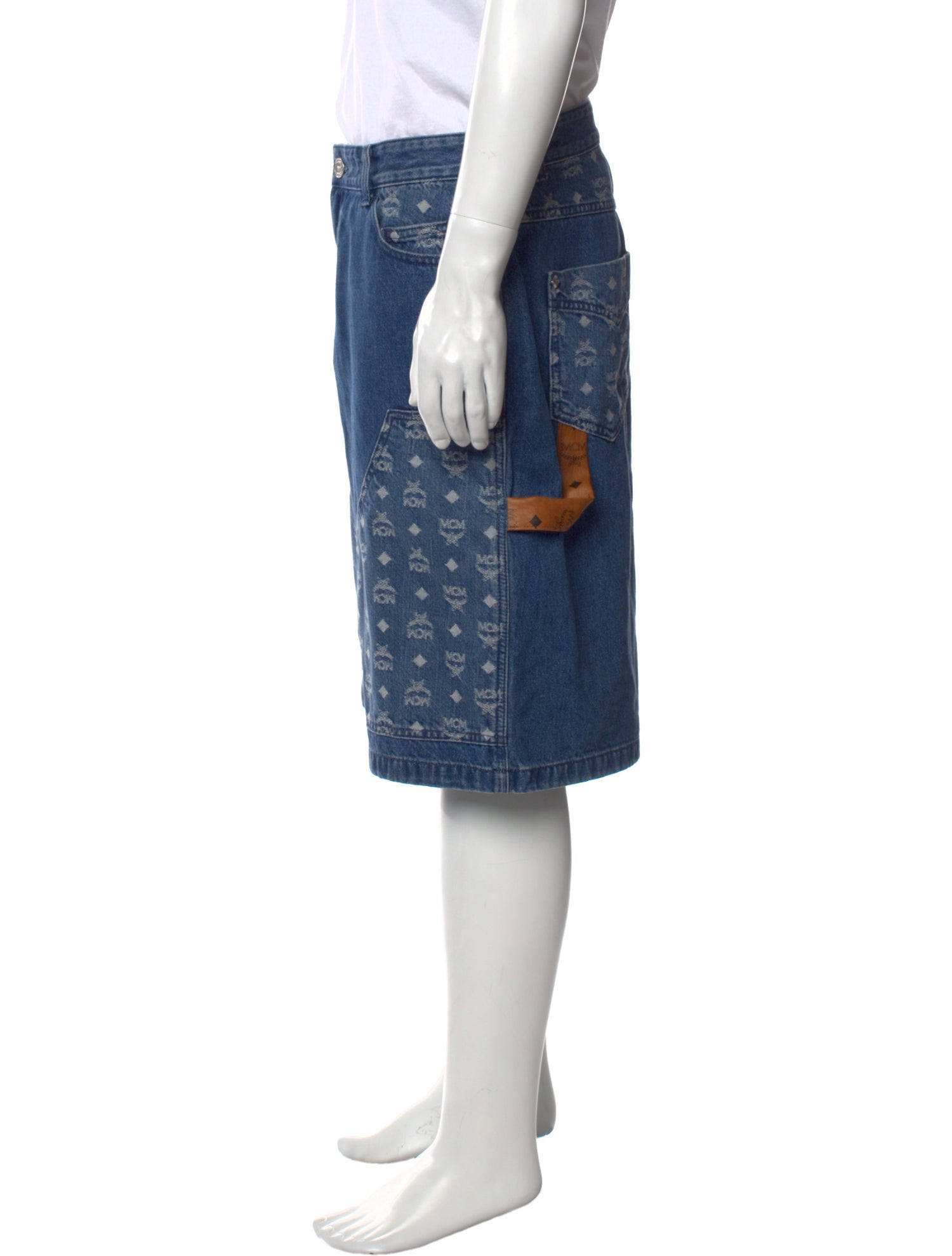 MCM Printed Cargo Shorts