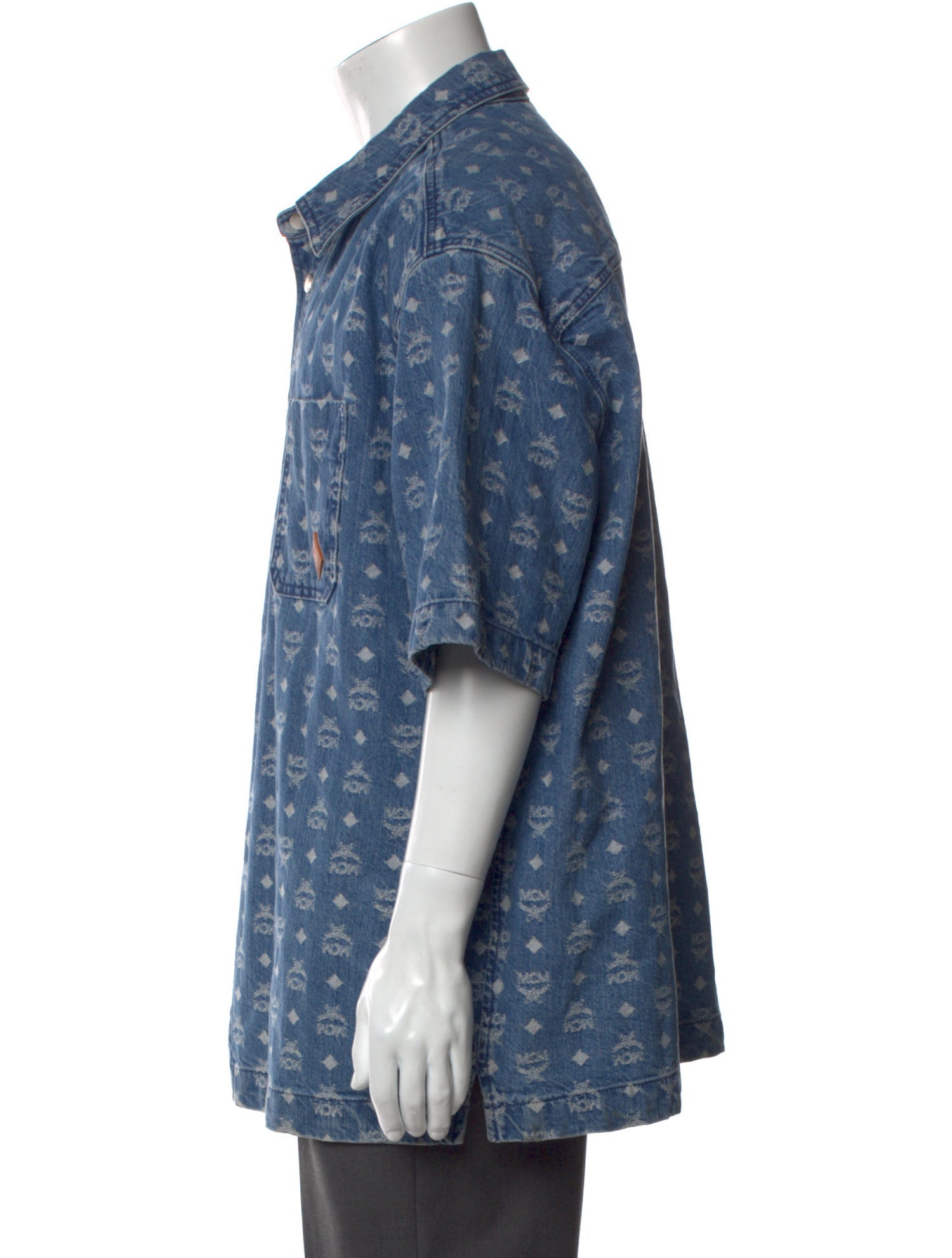 MCM Printed Short Sleeve Shirt