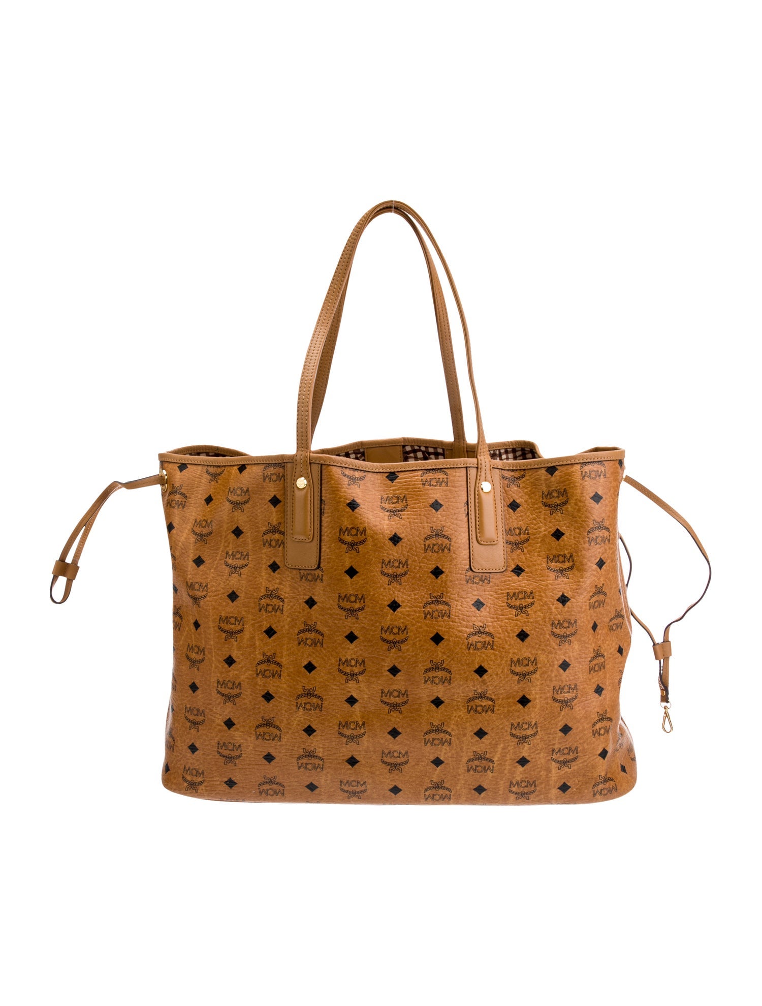 MCM Jacquard Reversible Shopper Tote