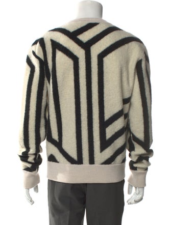 MCM Wool Graphic Print Pullover