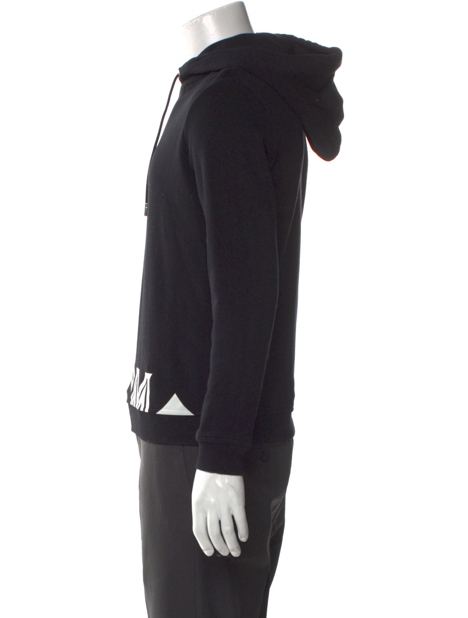 MCM Graphic Print Crew Neck Hoodie