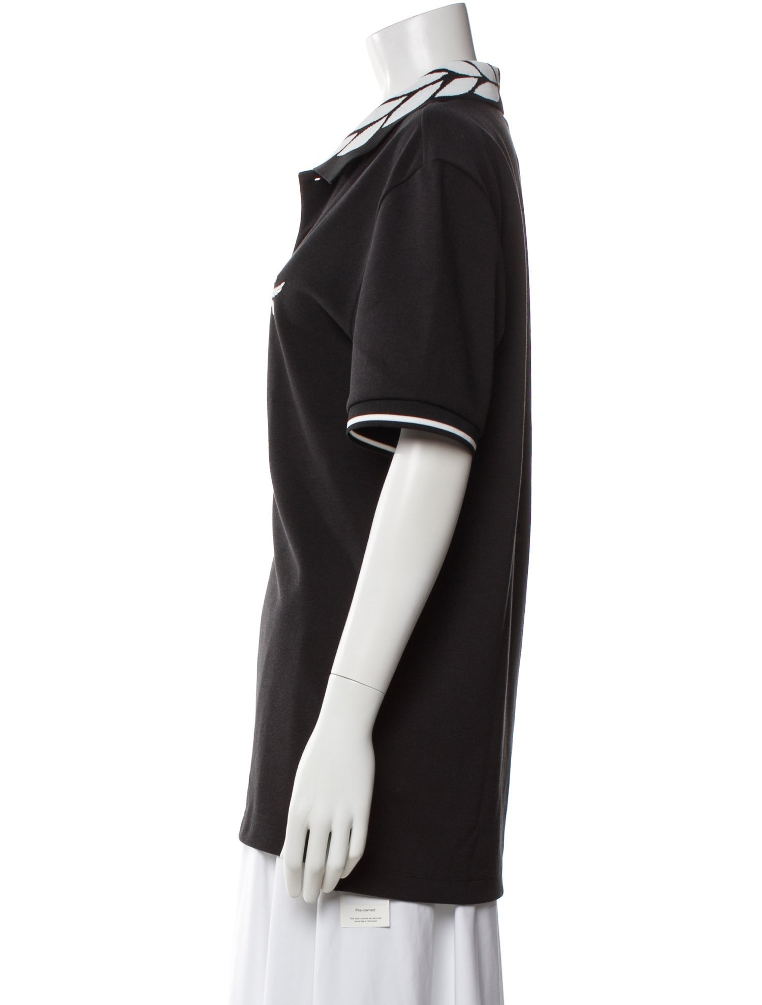 MCM Collar Short Sleeve Polo Shirt w/ Tags