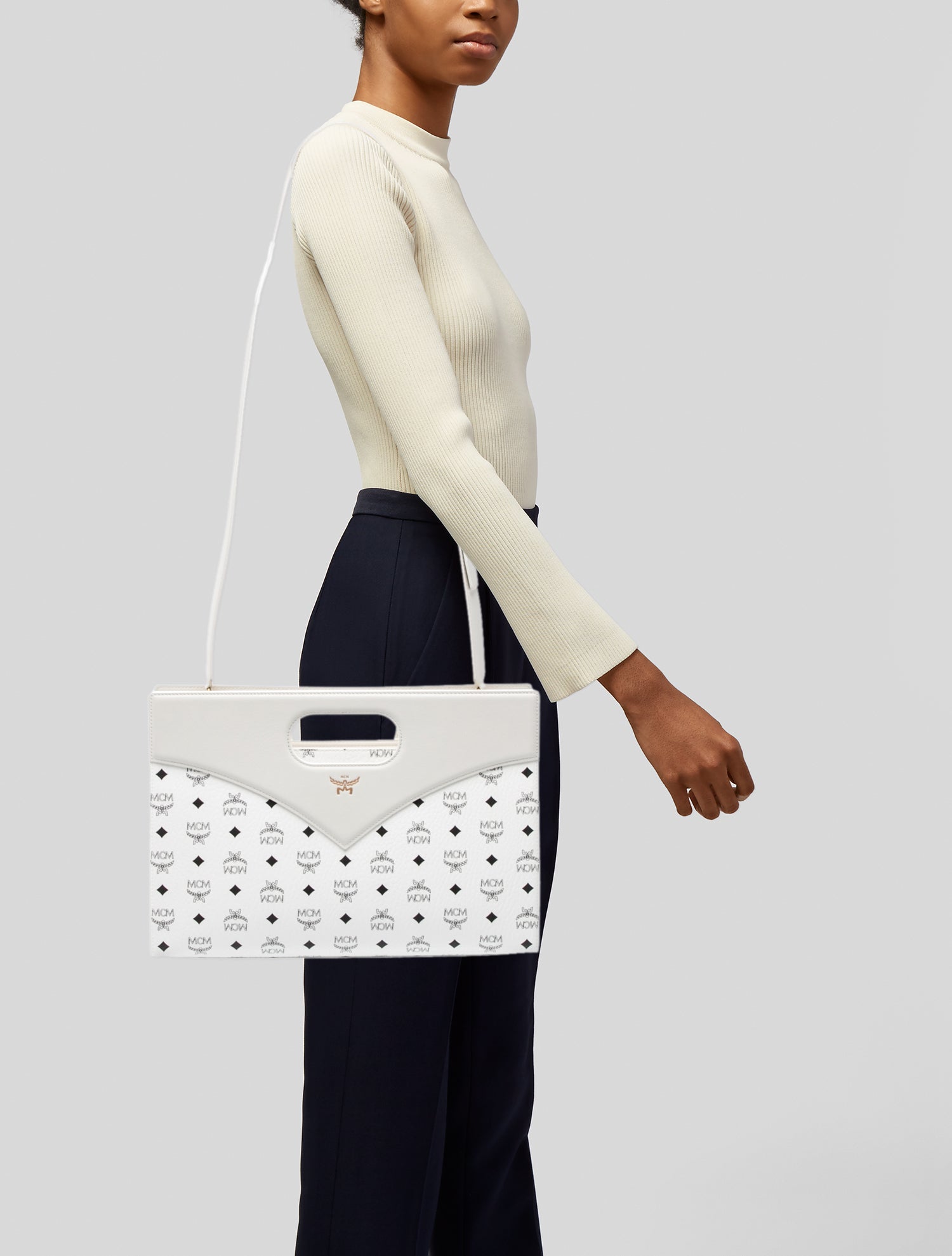 MCM Monogram Clutch Medium w/ Tags