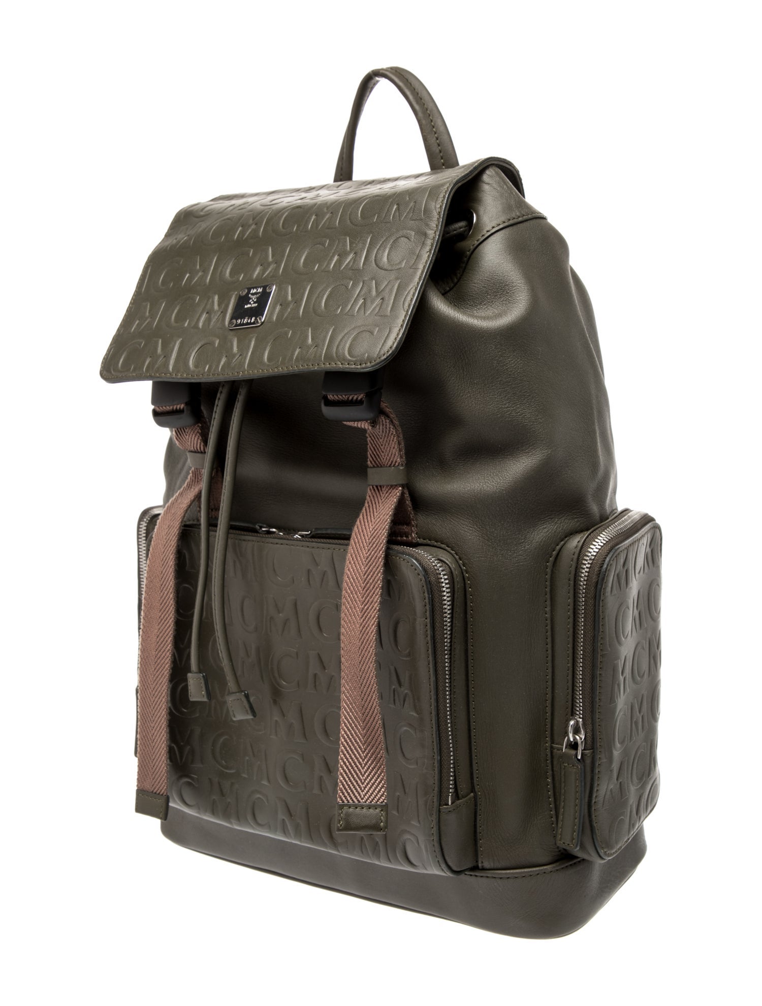 MCM Leather Backpack