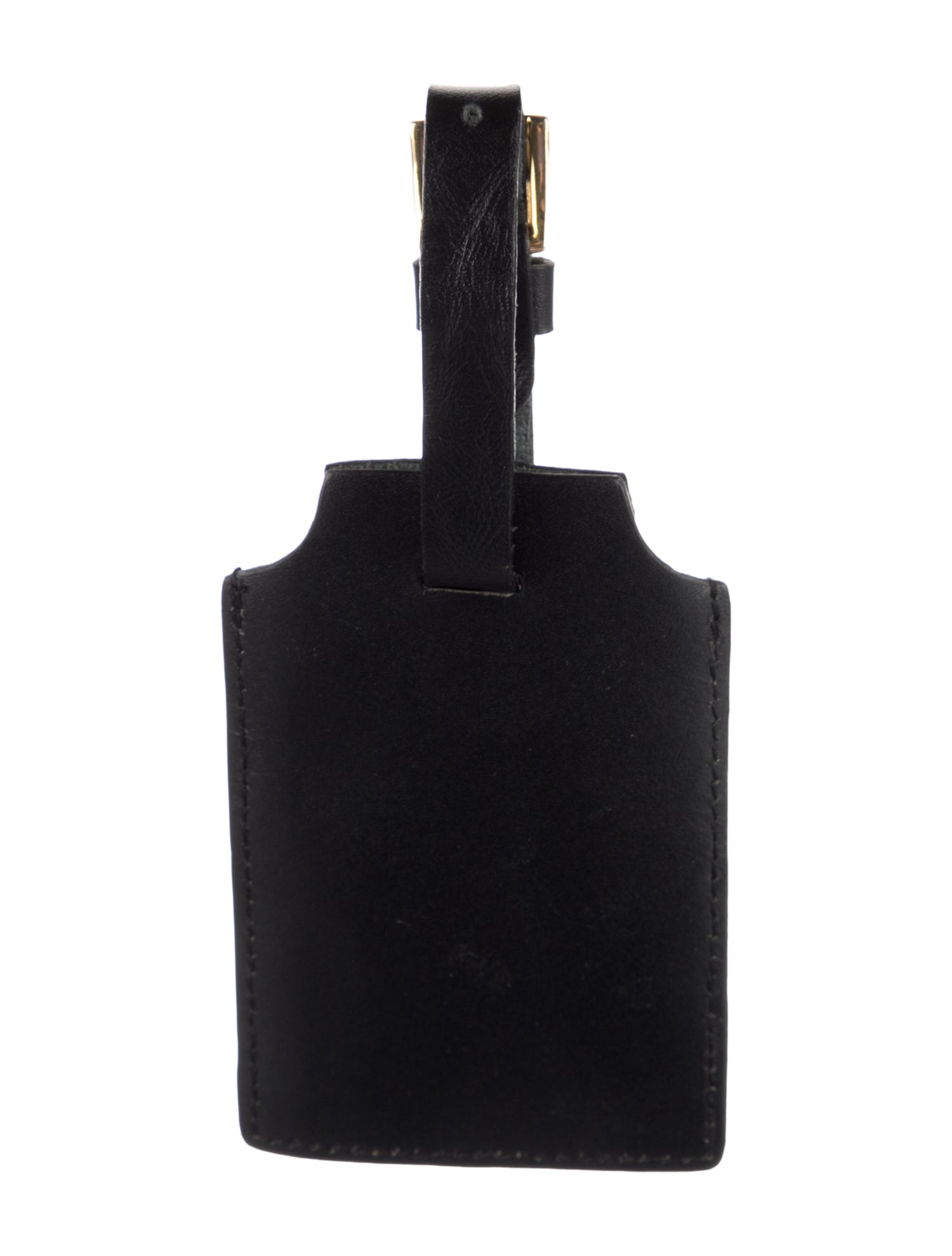MCM Leather Luggage Tag