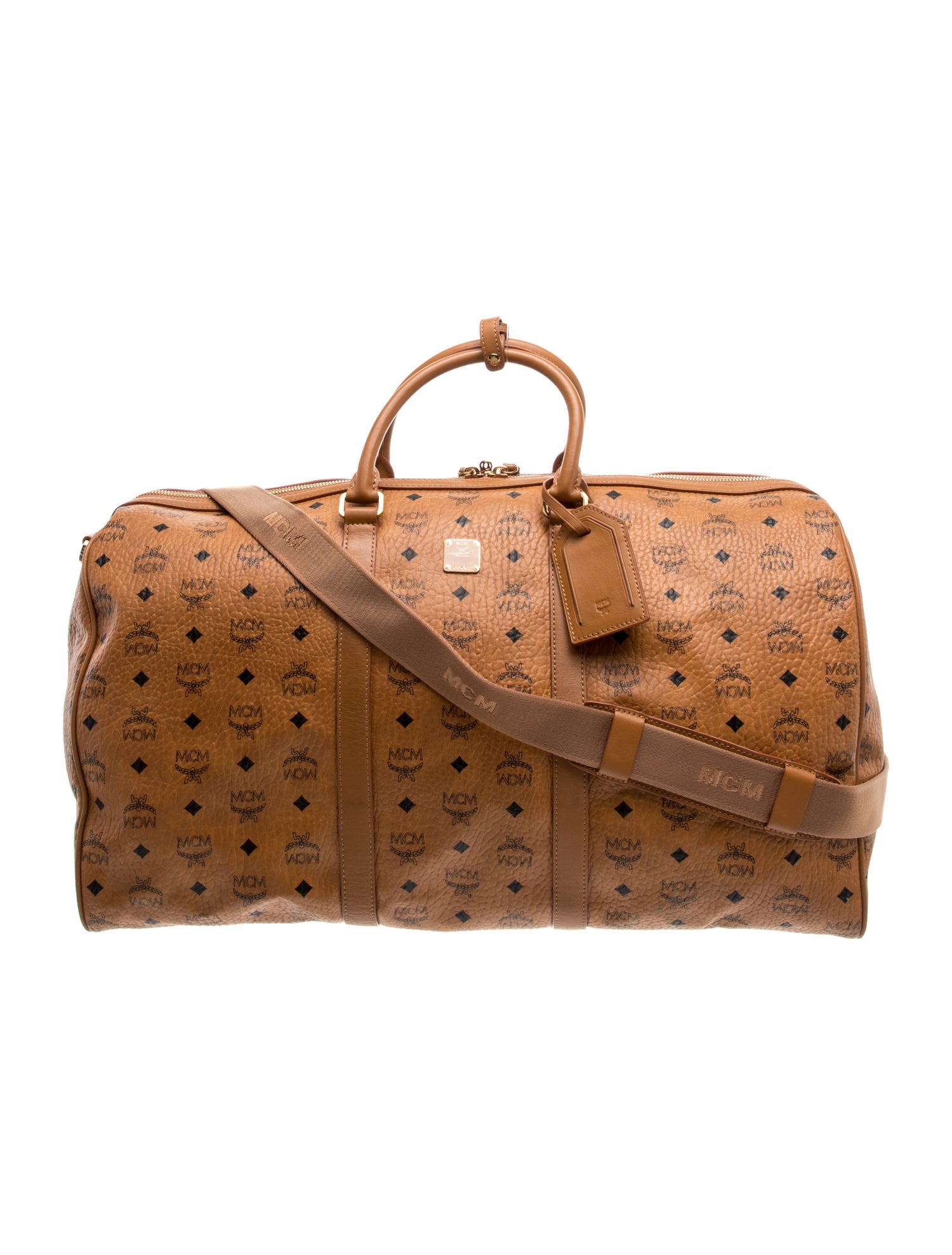 MCM Visetos Weekender Bag