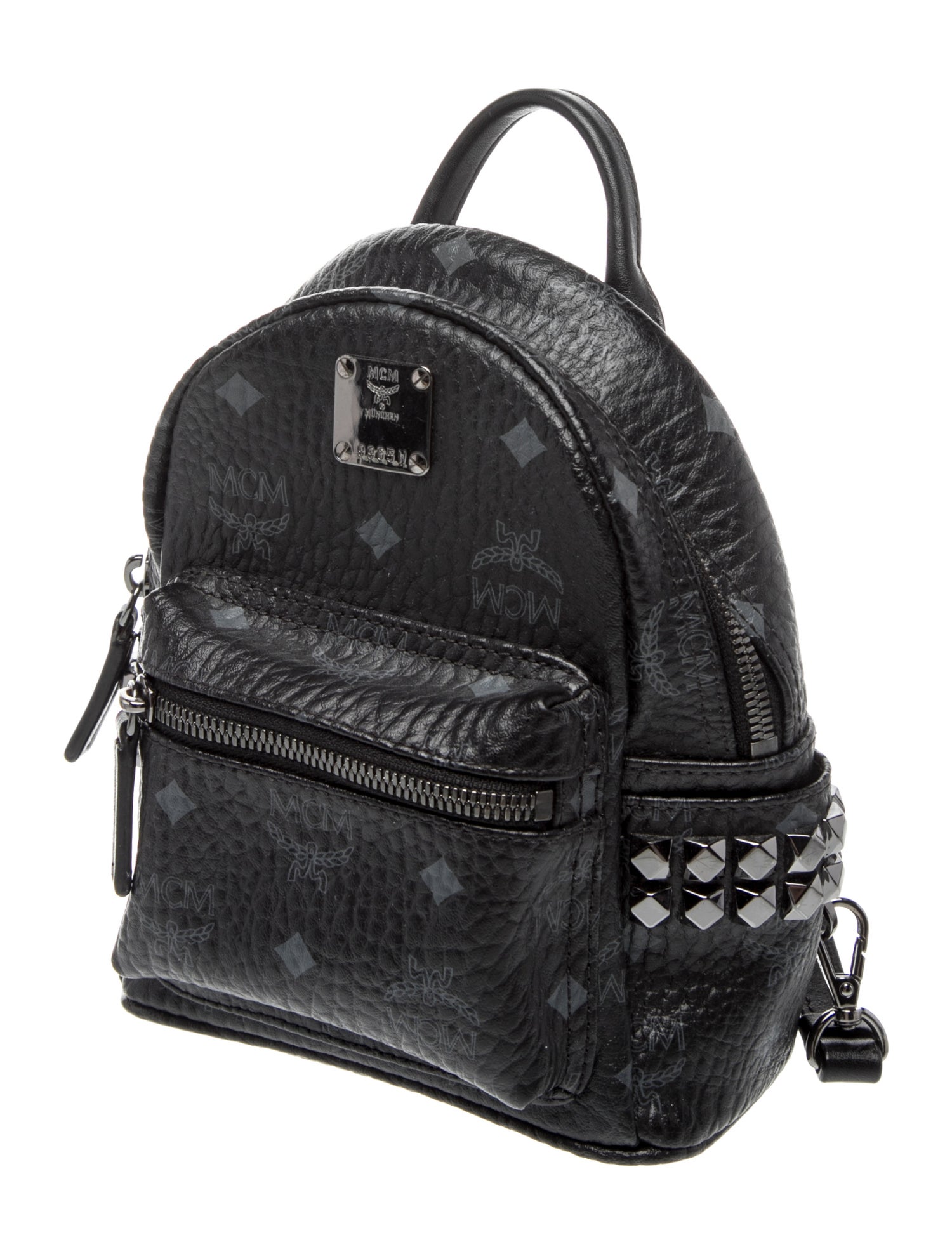 MCM Backpack - Black Backpacks, Handbags - W3070367 | The RealReal