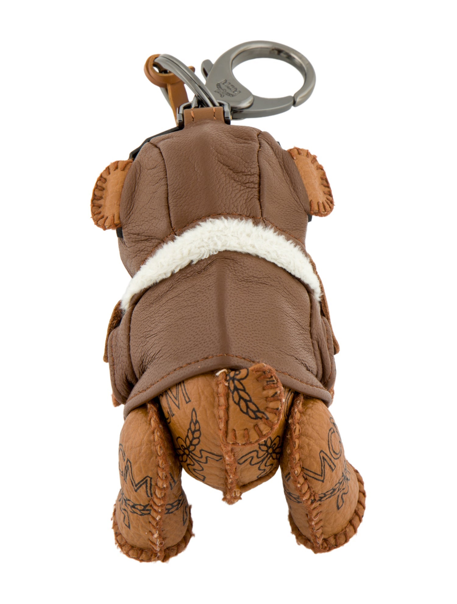 MCM Aviator Bear Keychain