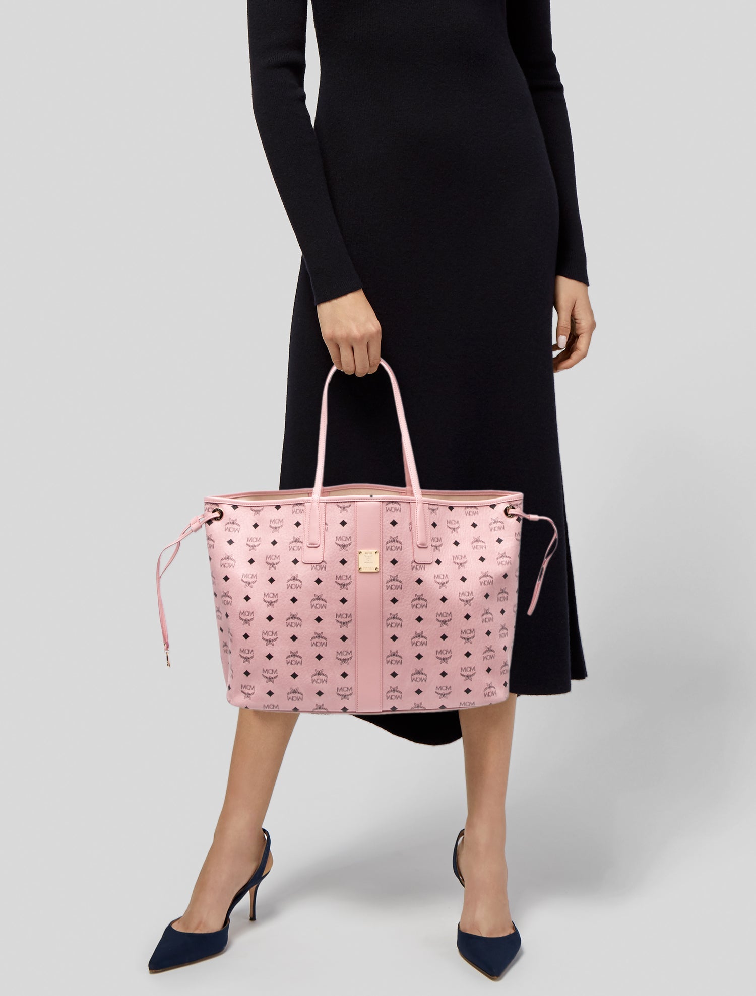 Longchamp Striped Mariniere Tote - Green Totes, Handbags