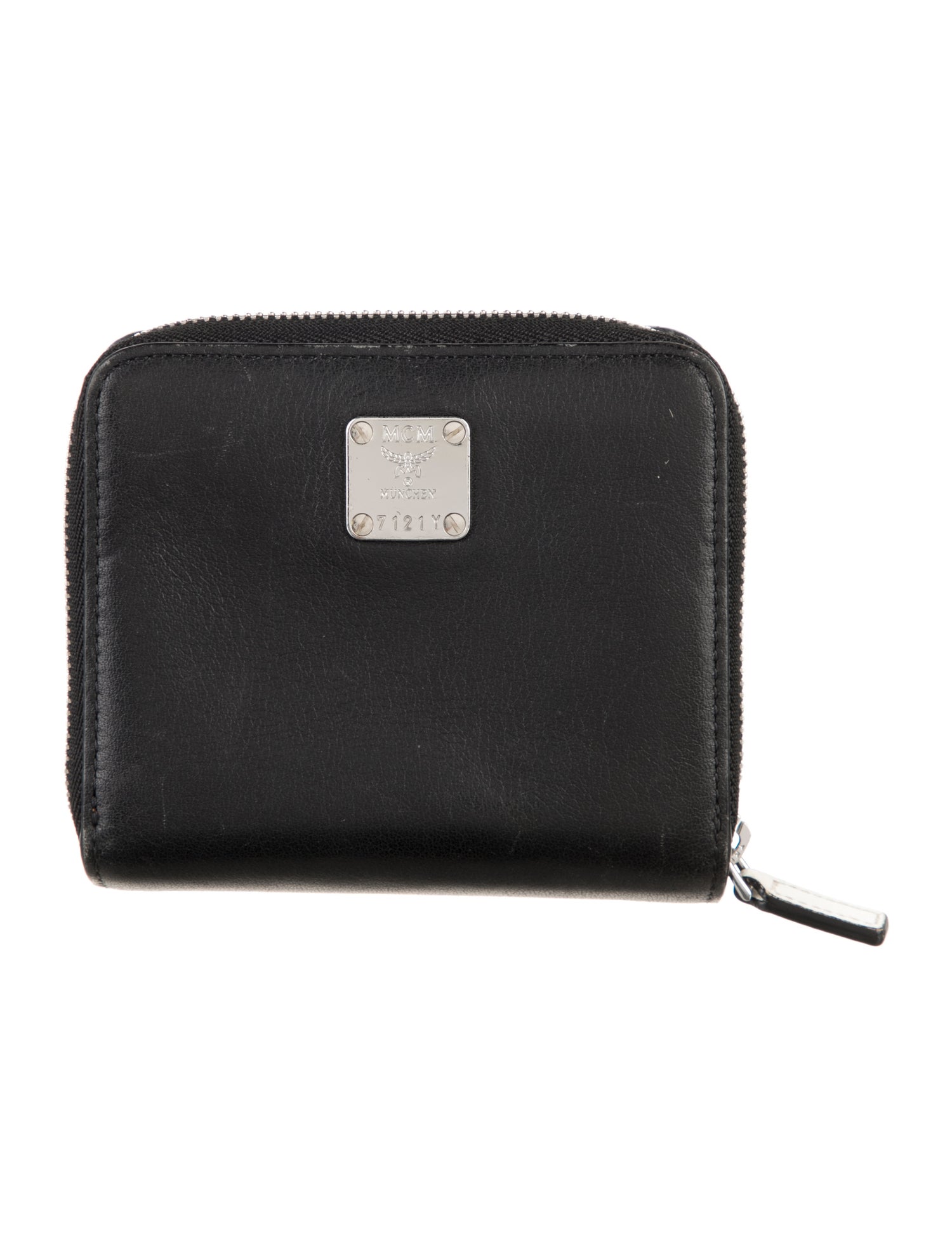 MCM Leather Printed Wallet